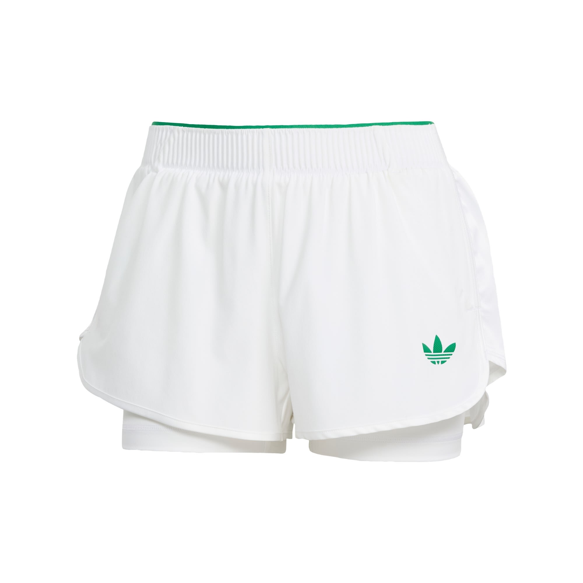 ADIDAS PERFORMANCE Sportnadrágok 'Pro'  zöld / fehér akciós termékkép 1
