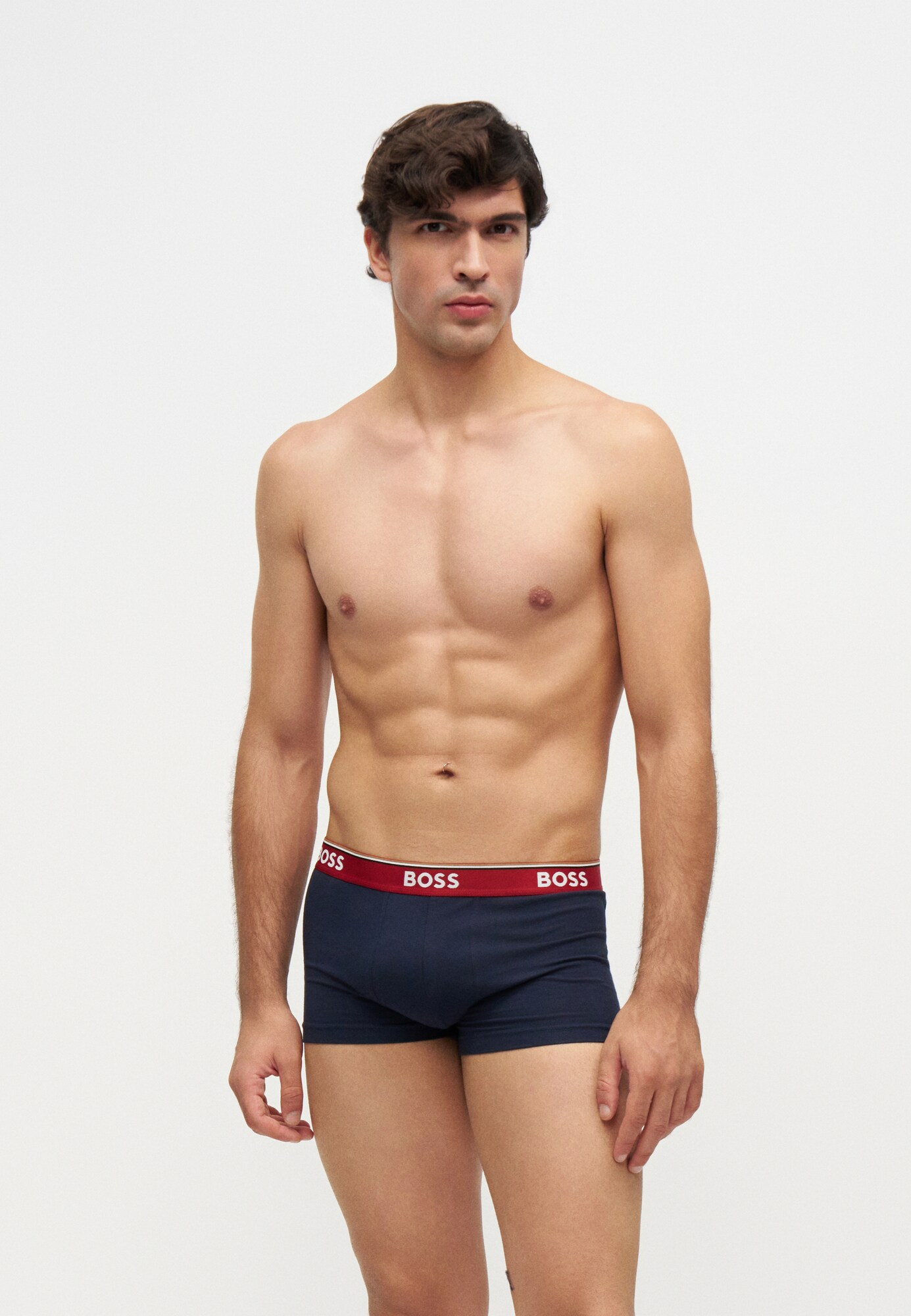 BOSS Calzoncillo boxer 'Power' marino / verde oscuro / rojo / blanco – imagen 3