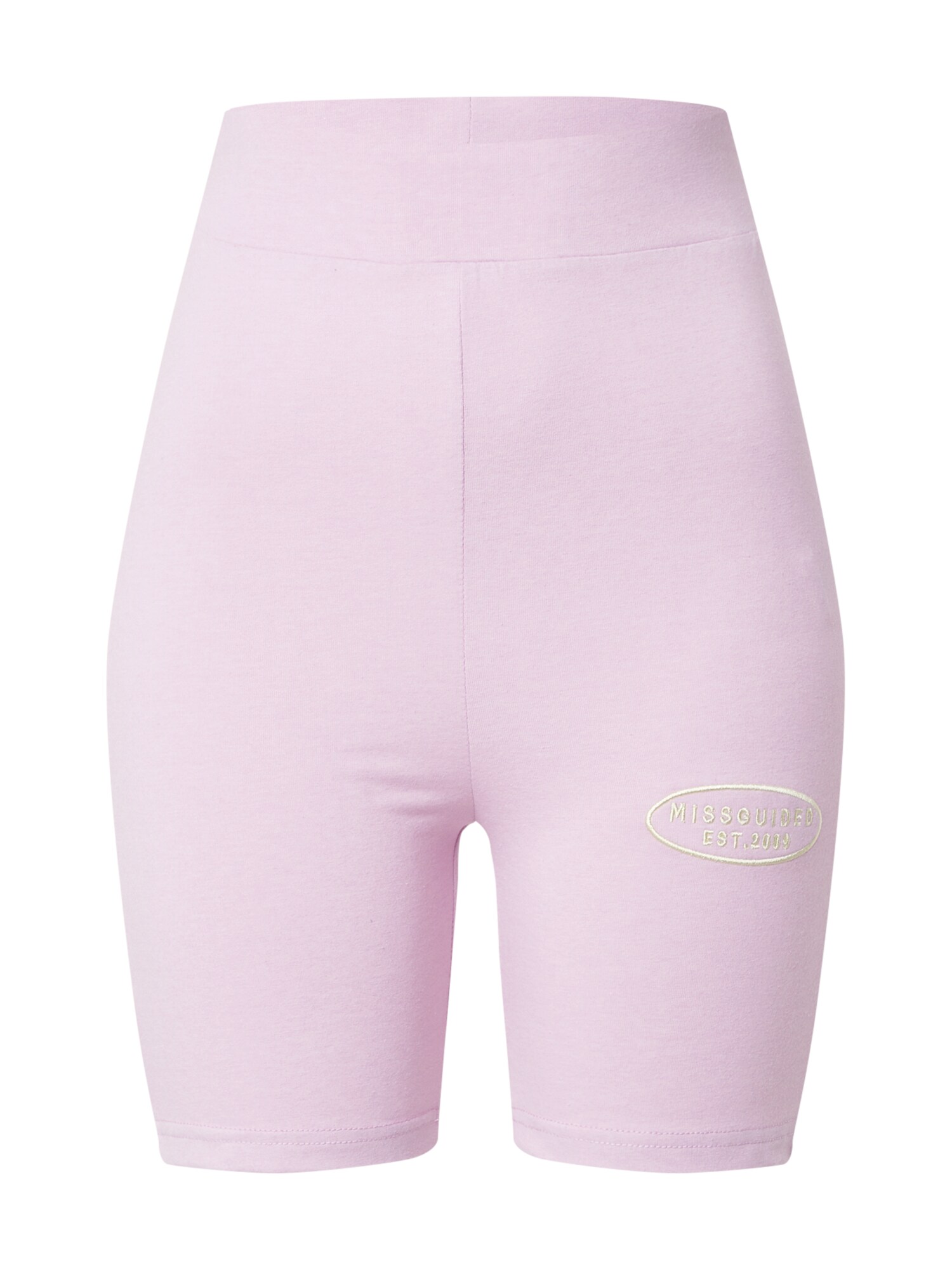 Missguided Nohavice  svetlofialová / biela