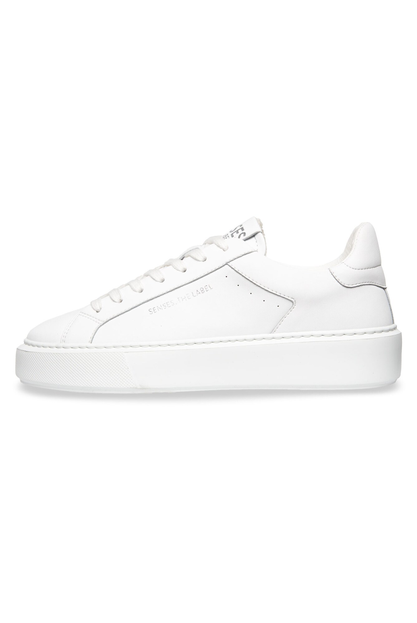 Thumbnail - SENSES.THE LABEL Sneaker aus Glattleder mit Logo Artwork