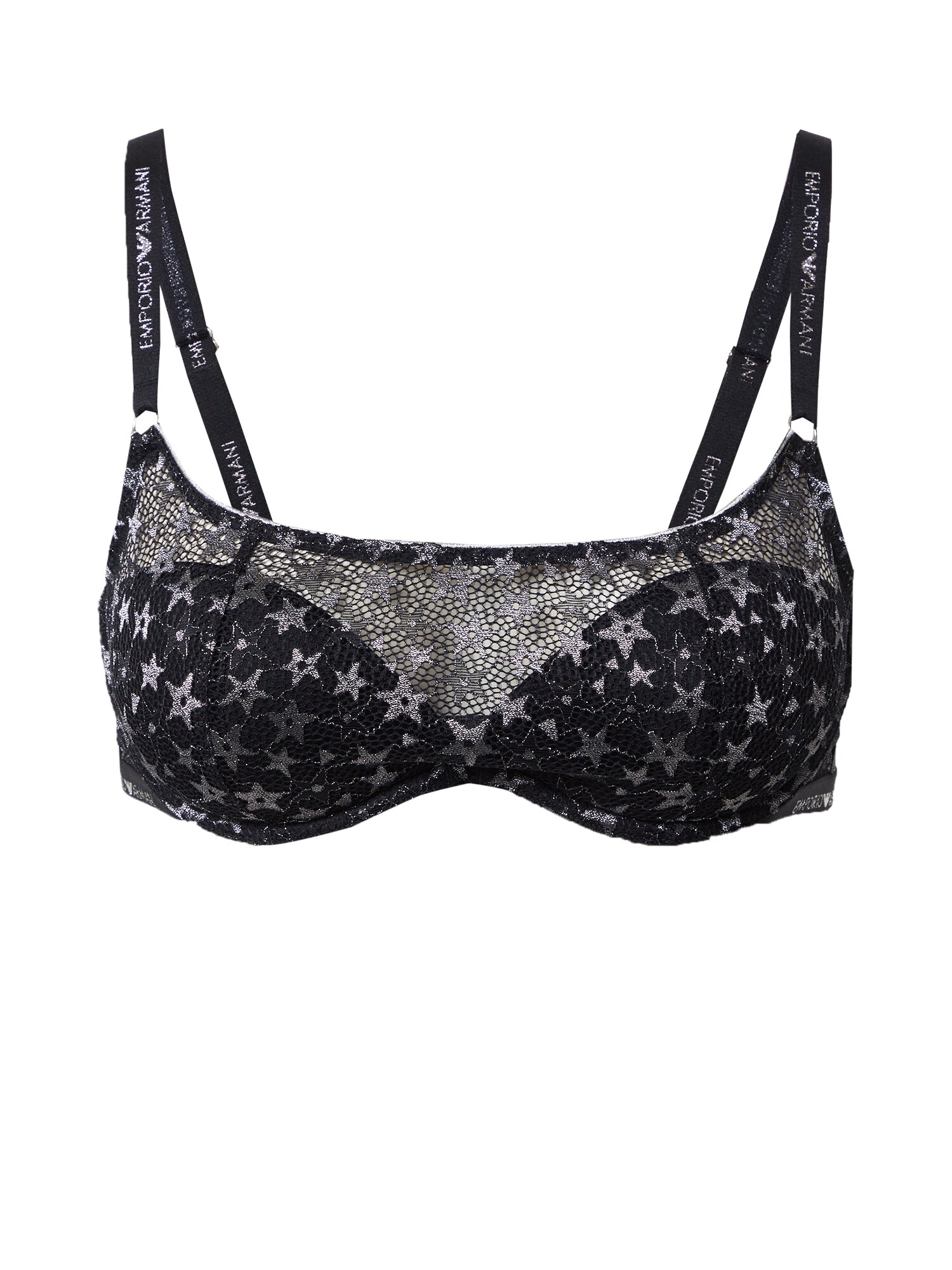 Emporio Armani Liemenėlė 'HOLIDAYS - COMET'  juoda / sidabrinė