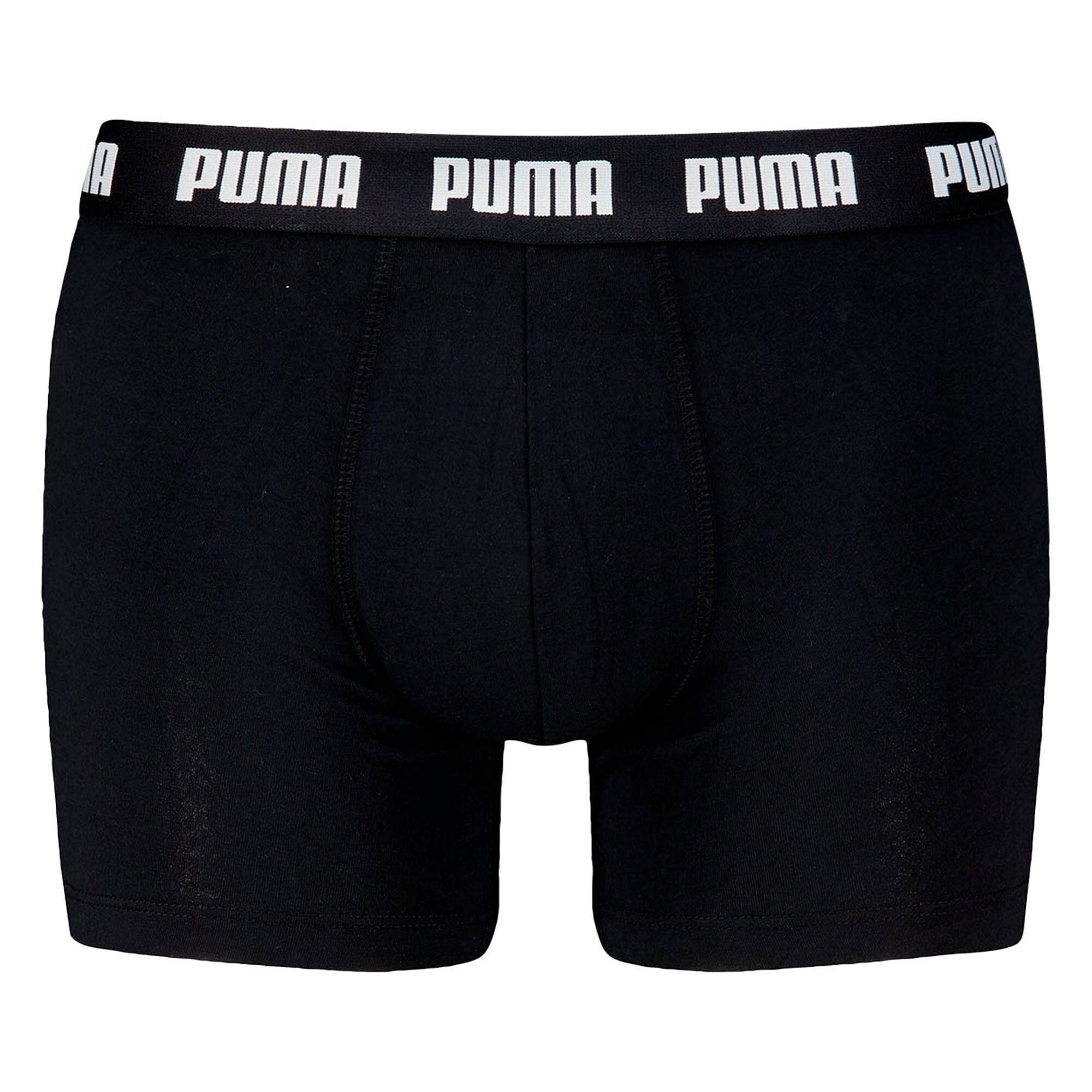 PUMA Calzoncillo boxer negro / blanco – imagen 5
