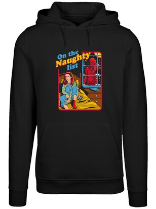 F4NT4STIC Sweatshirt ‘Stranger Things Naughty List Netflix TV Series’ Blauw / Geel / Rood / Zwart