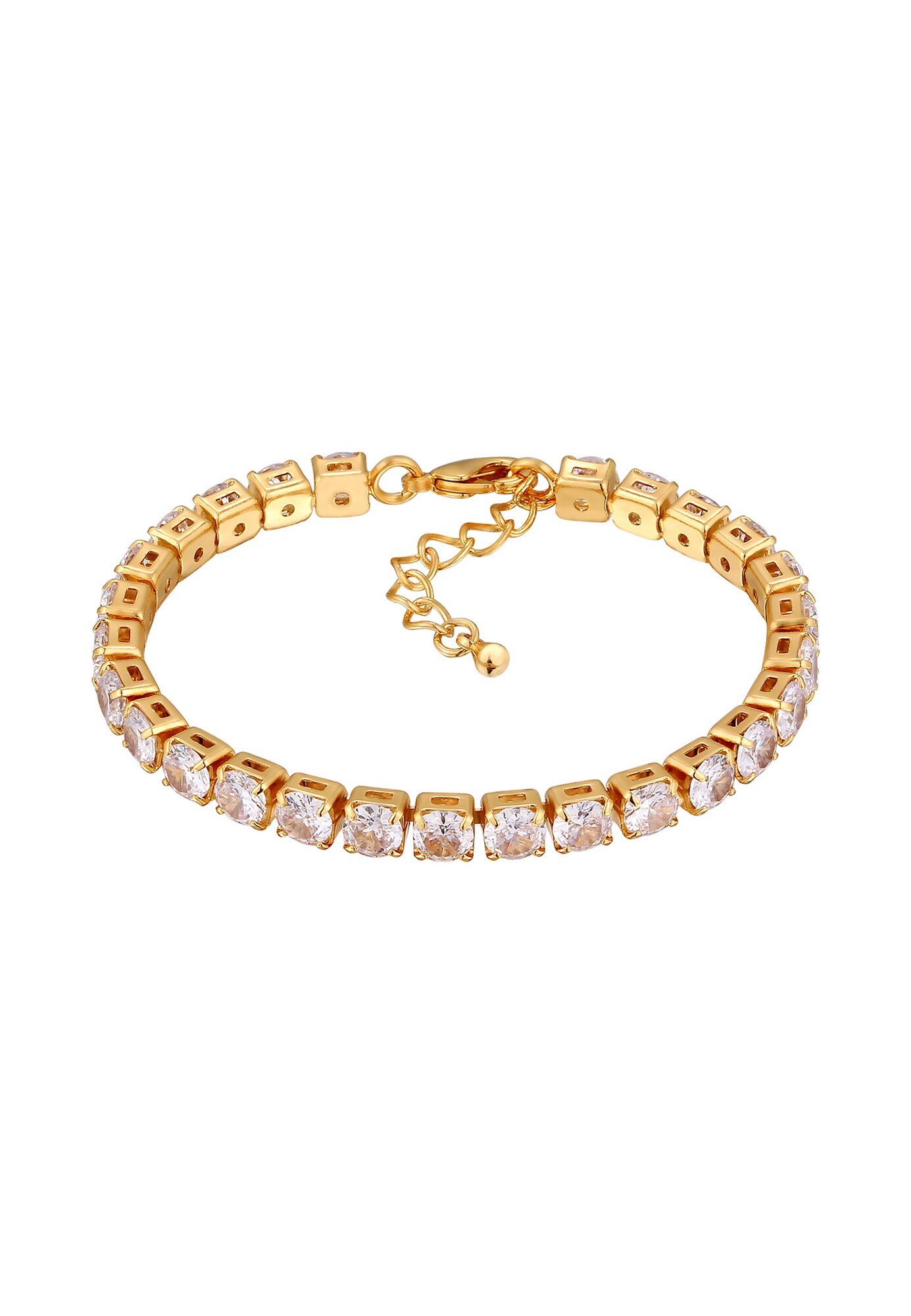 ELLI Brățară  auriu / transparent