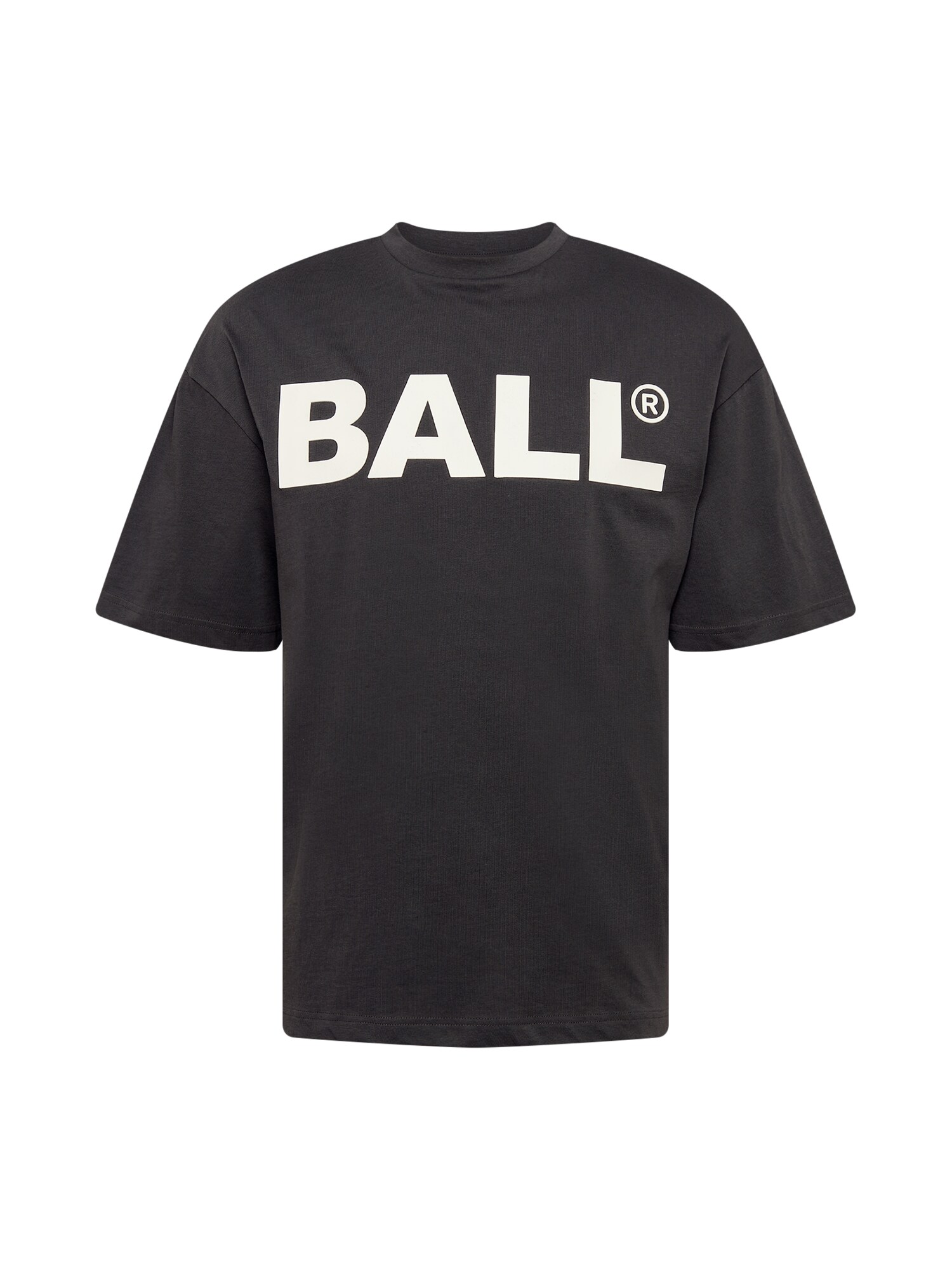 Ball Marškinėliai 'BALL' juoda / balta