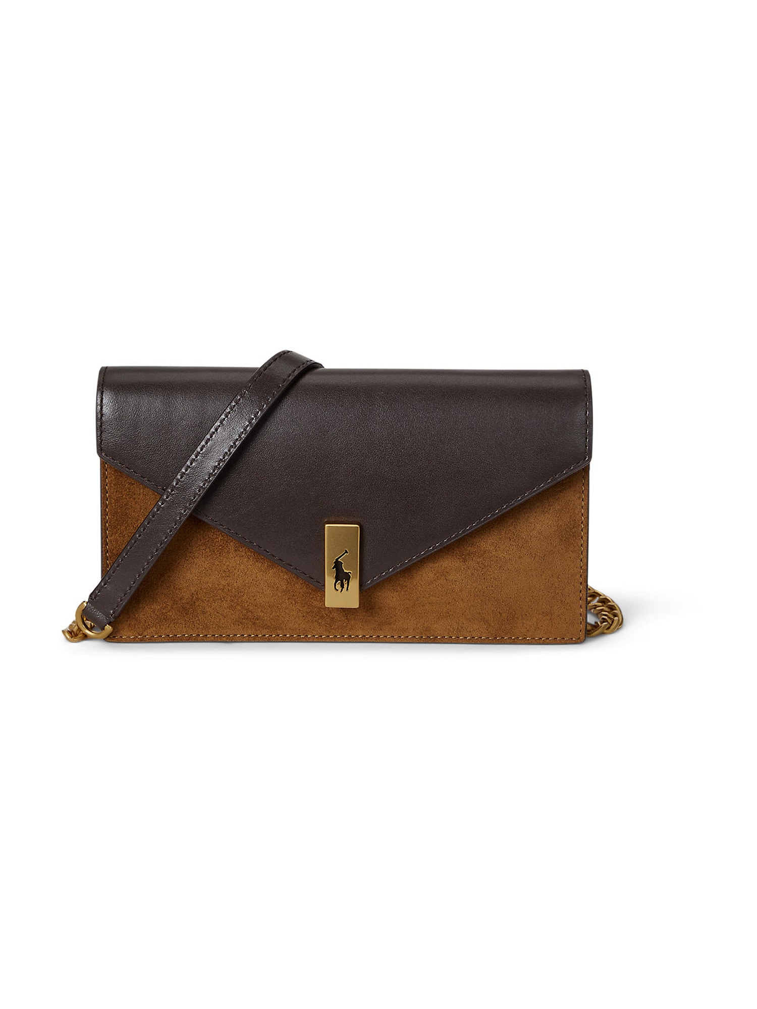 Polo Ralph Lauren Clutch  ciocolatiu / maro coniac