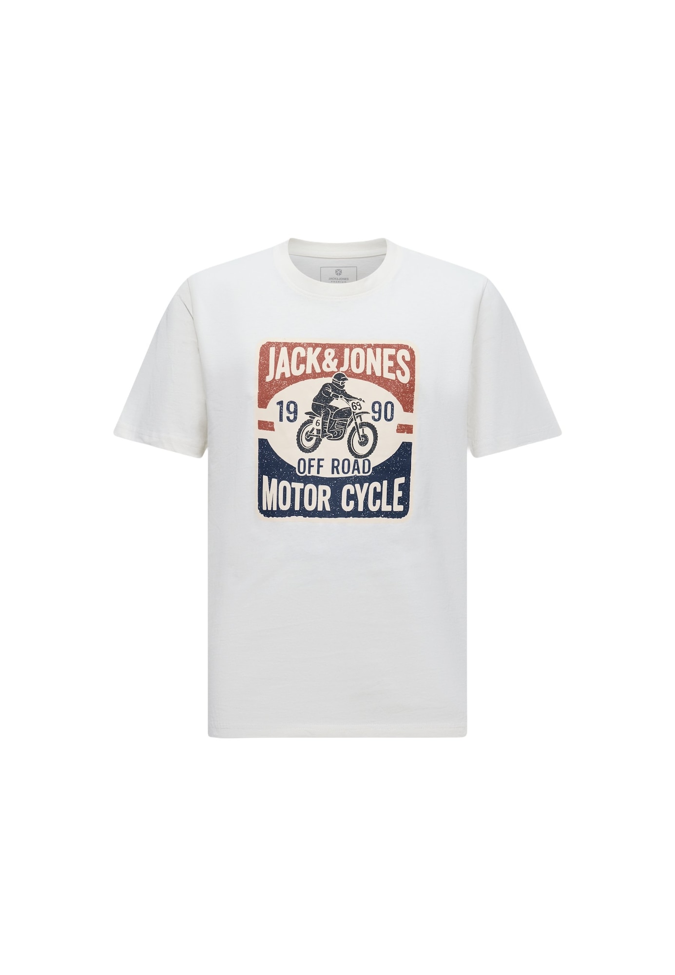 Jack & Jones Premium Camiseta 'JPRBLUJEAN' navy / rojo / blanco