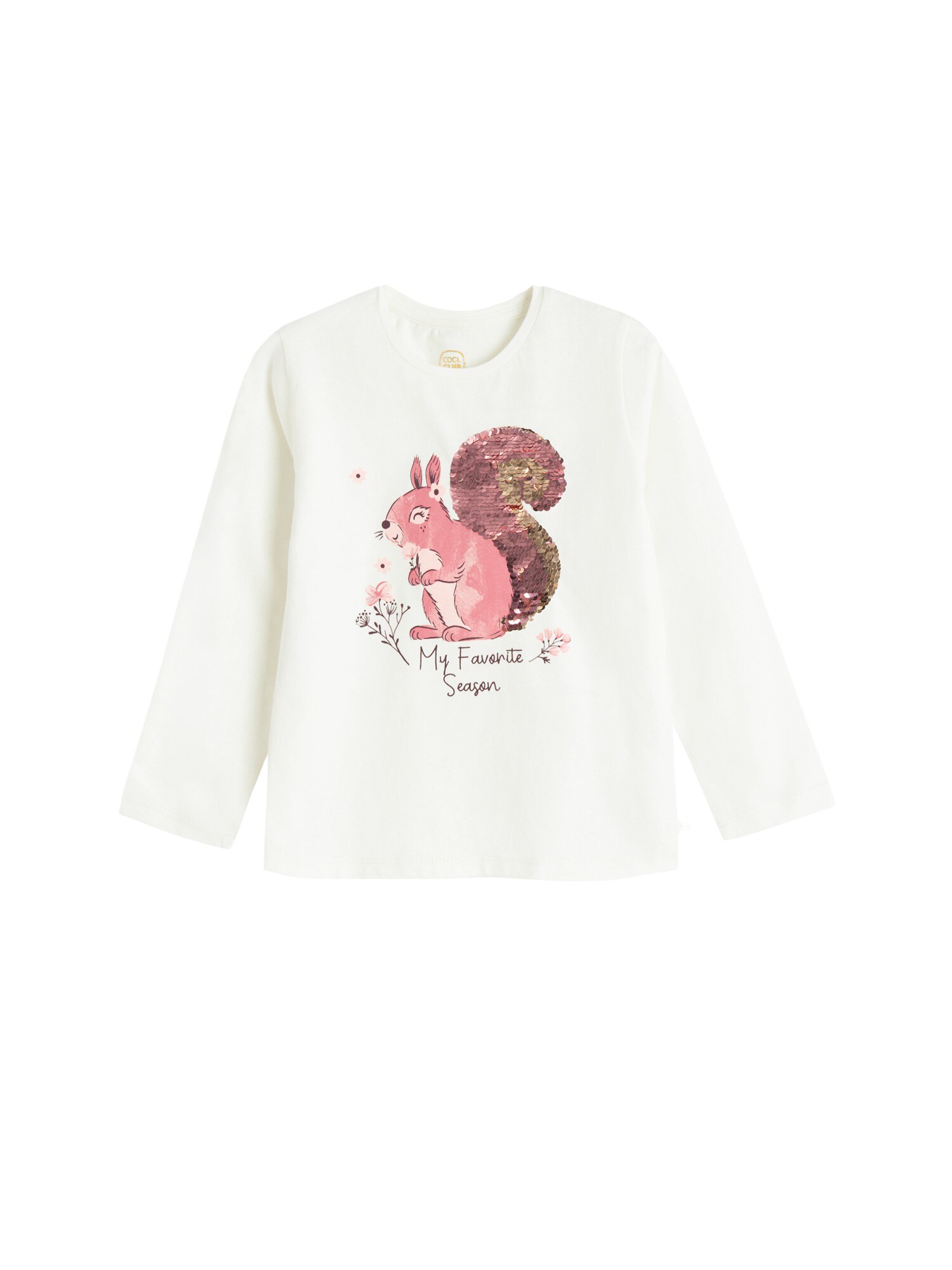 Cool Club Tricou  auriu / magenta / roz pal / alb