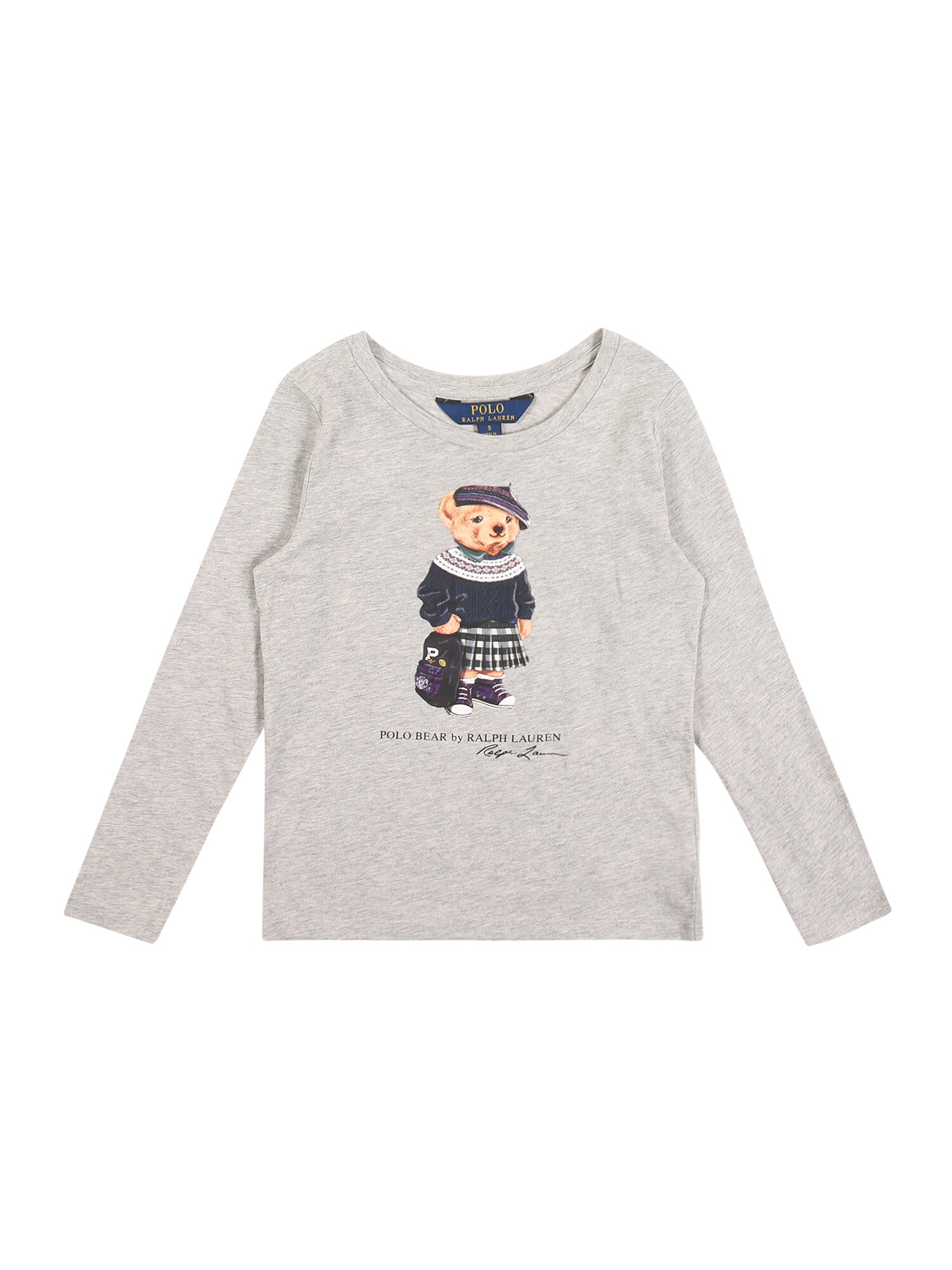 POLO RALPH LAUREN Marškinėliai  pilka / mišrios spalvos