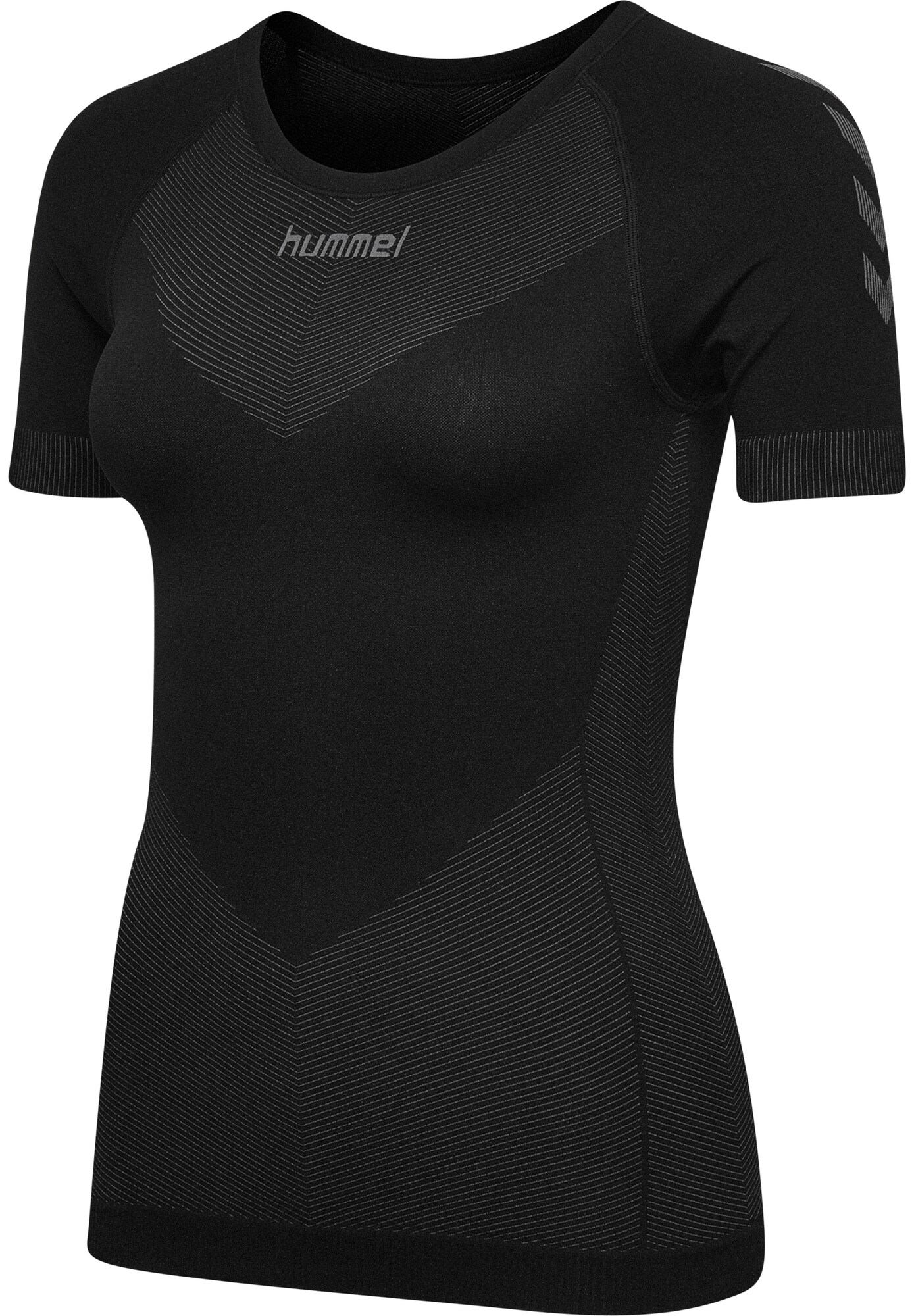 Hummel Funkcionális felső 'First Seamless'  sötétszürke / fekete termék 2. képe