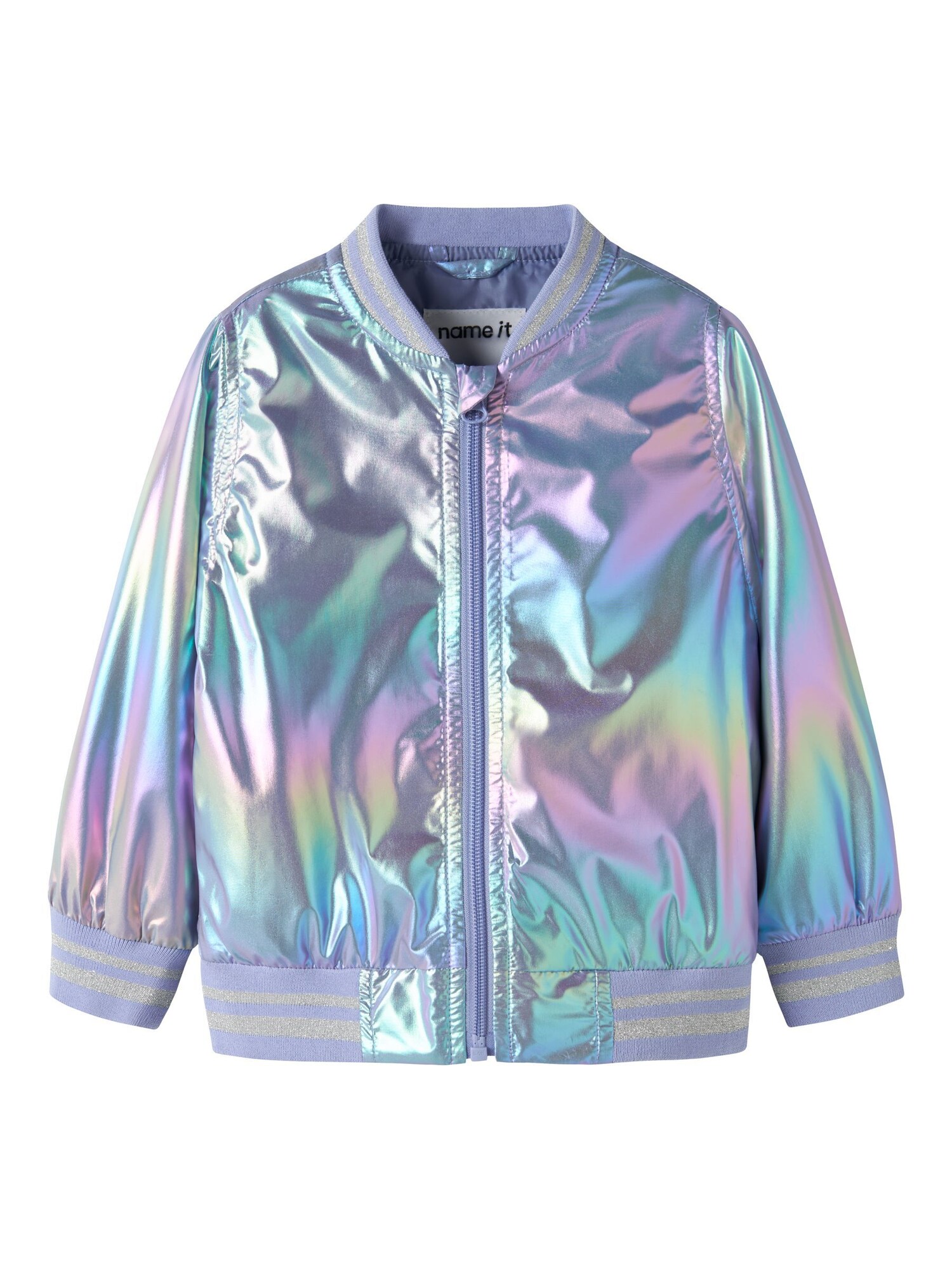 Name It Tussenjas Turquoise / Lichtgroen / Purper / Zilver