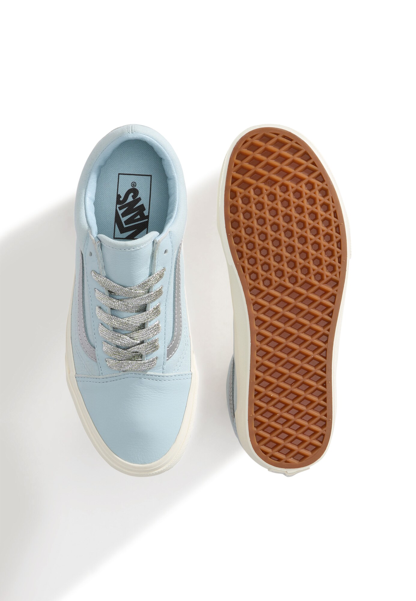 VANS Zapatillas deportivas bajas 'Old Skool' azul pastel / plata – imagen 3