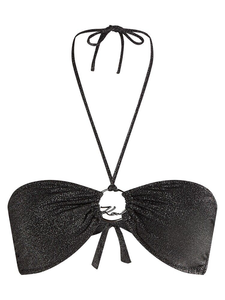 Karl Lagerfeld Bikini felső Női fekete , Méret S
