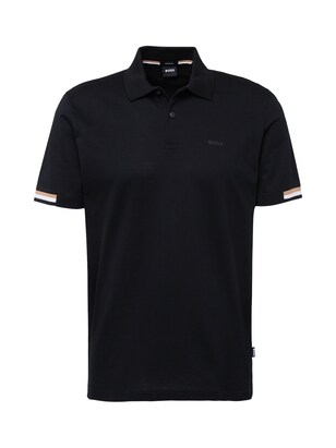 Boss Shirt ‘Parlay 147’ Lichtbruin / Zwart / Wit