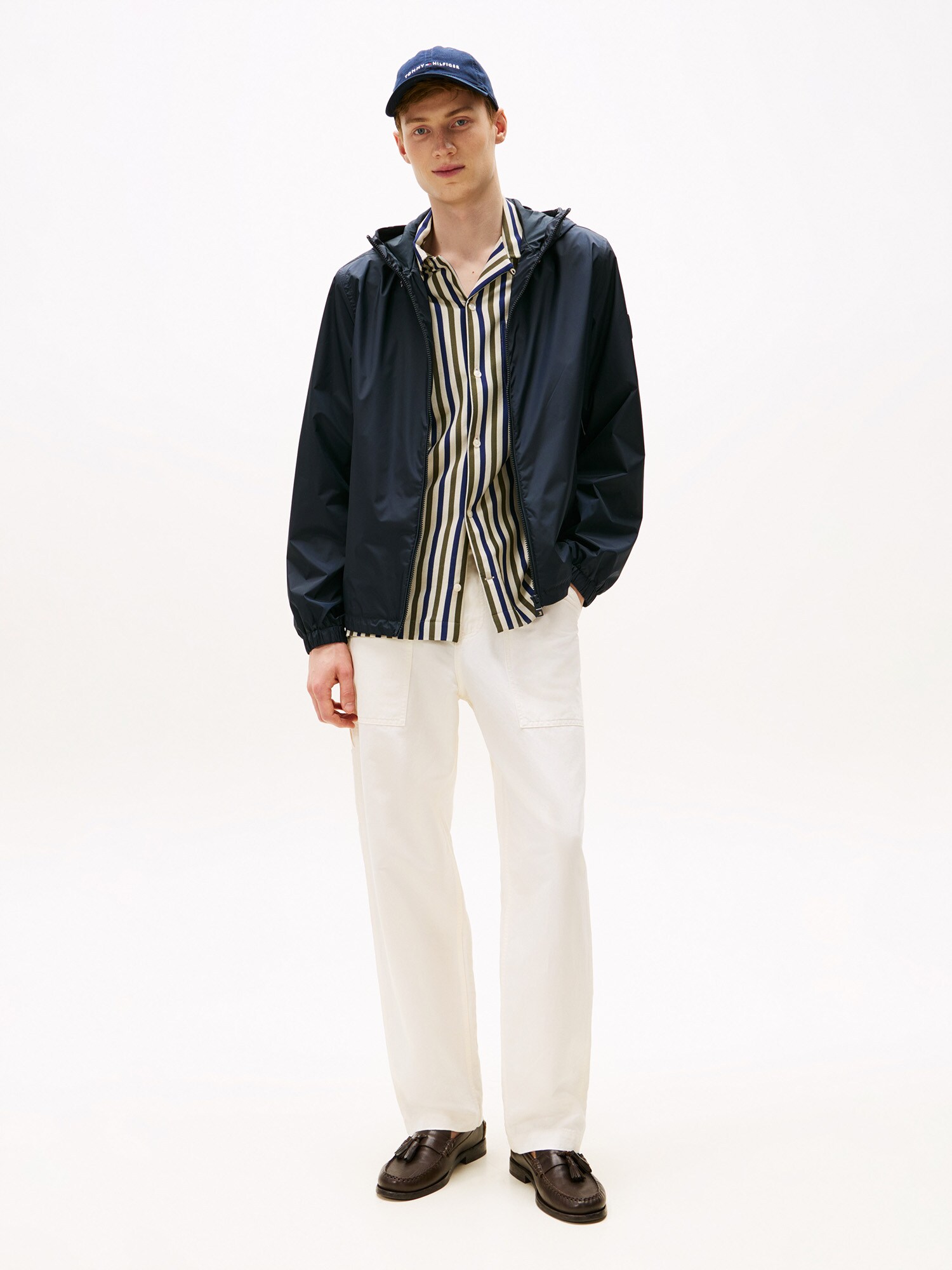 TOMMY HILFIGER Prechodná bunda tmavomodrá (obrázok 4)