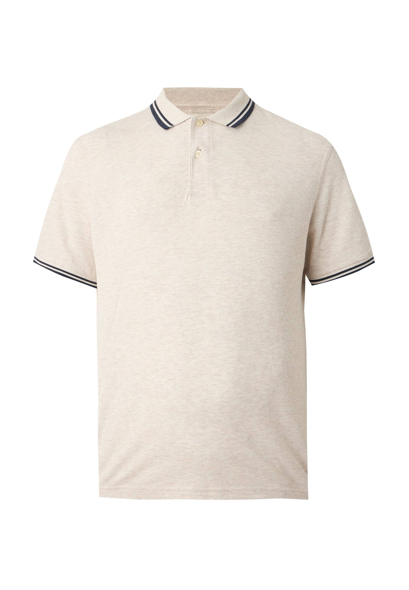 GANT Tricou bej / ciocolatiu