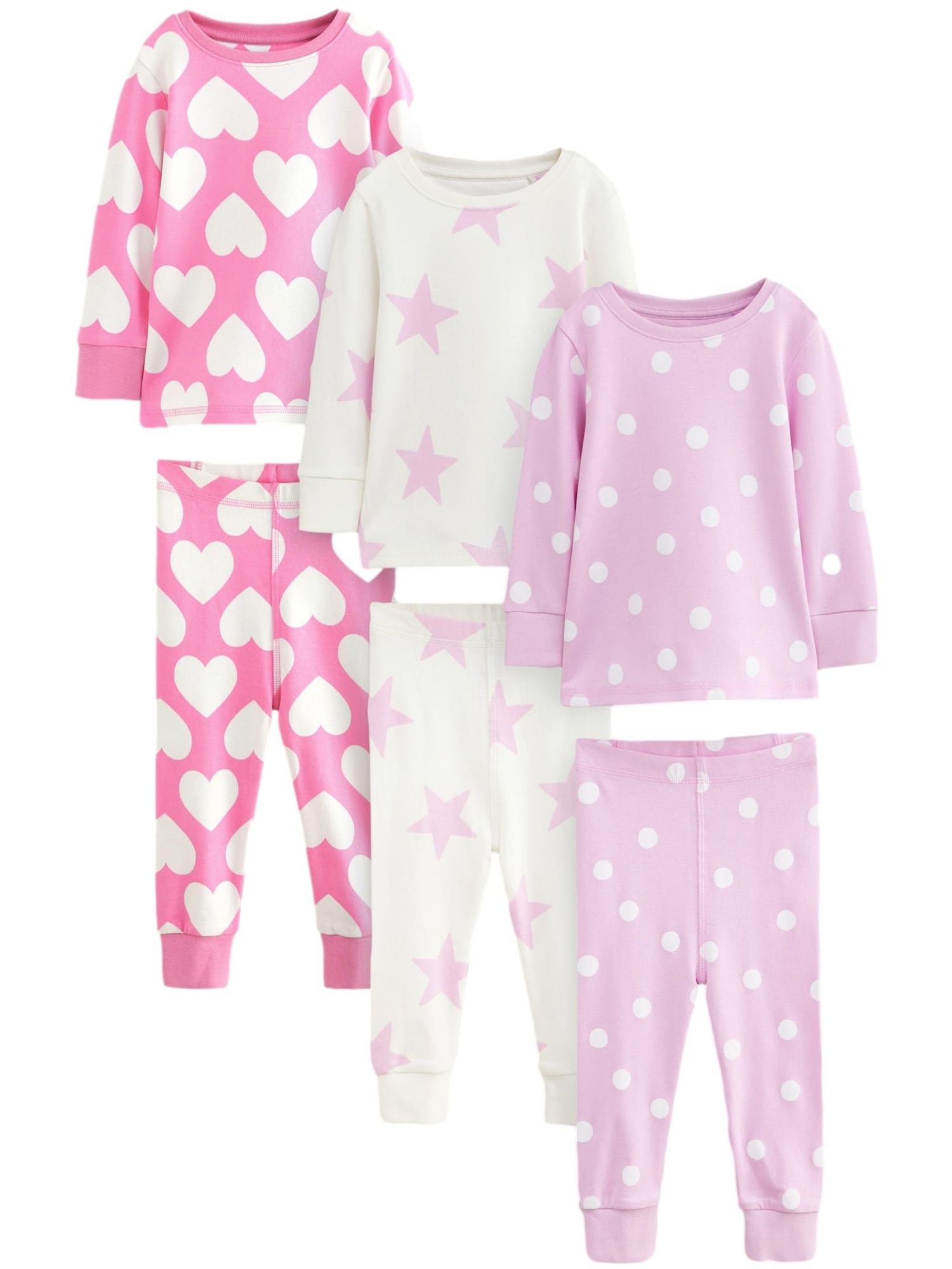 Next Pijamale  roz / roz pastel / roz deschis / roz închis