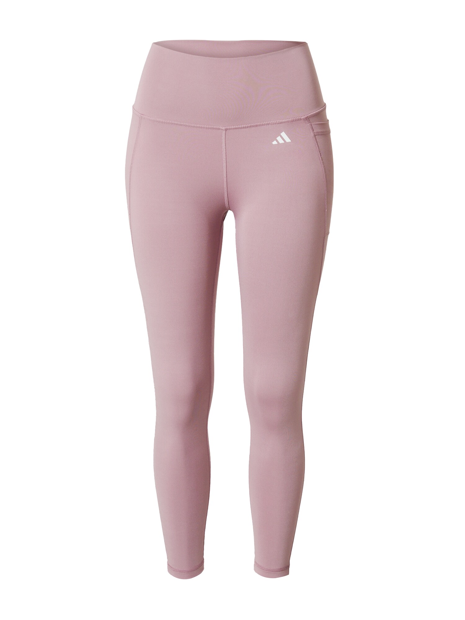 ADIDAS PERFORMANCE Sportske hlače 'Optime Stash'  pastelno ljubičasta / bijela