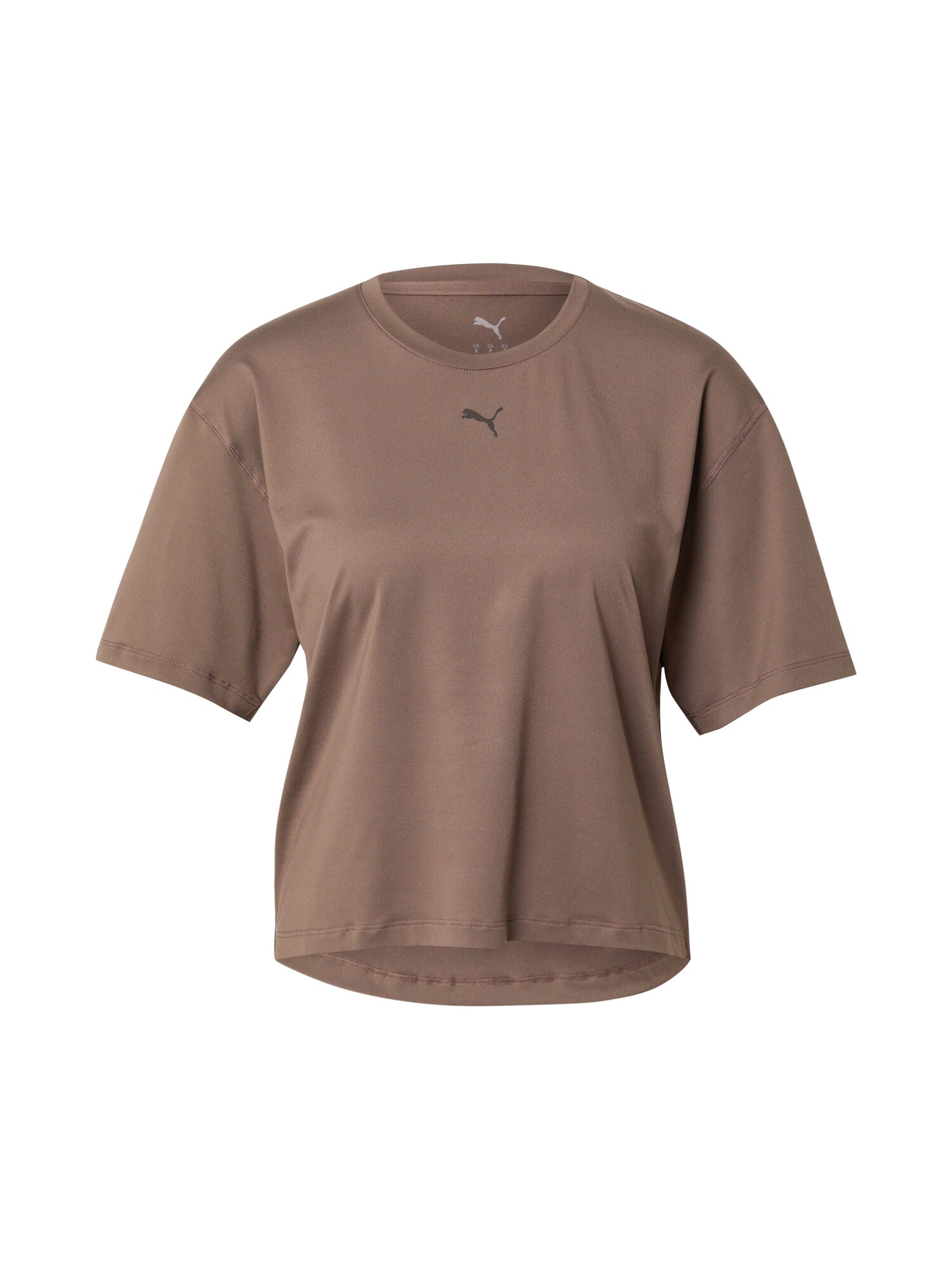 PUMA Tricou funcțional CLOUDSPUN  ciocolatiu / negru