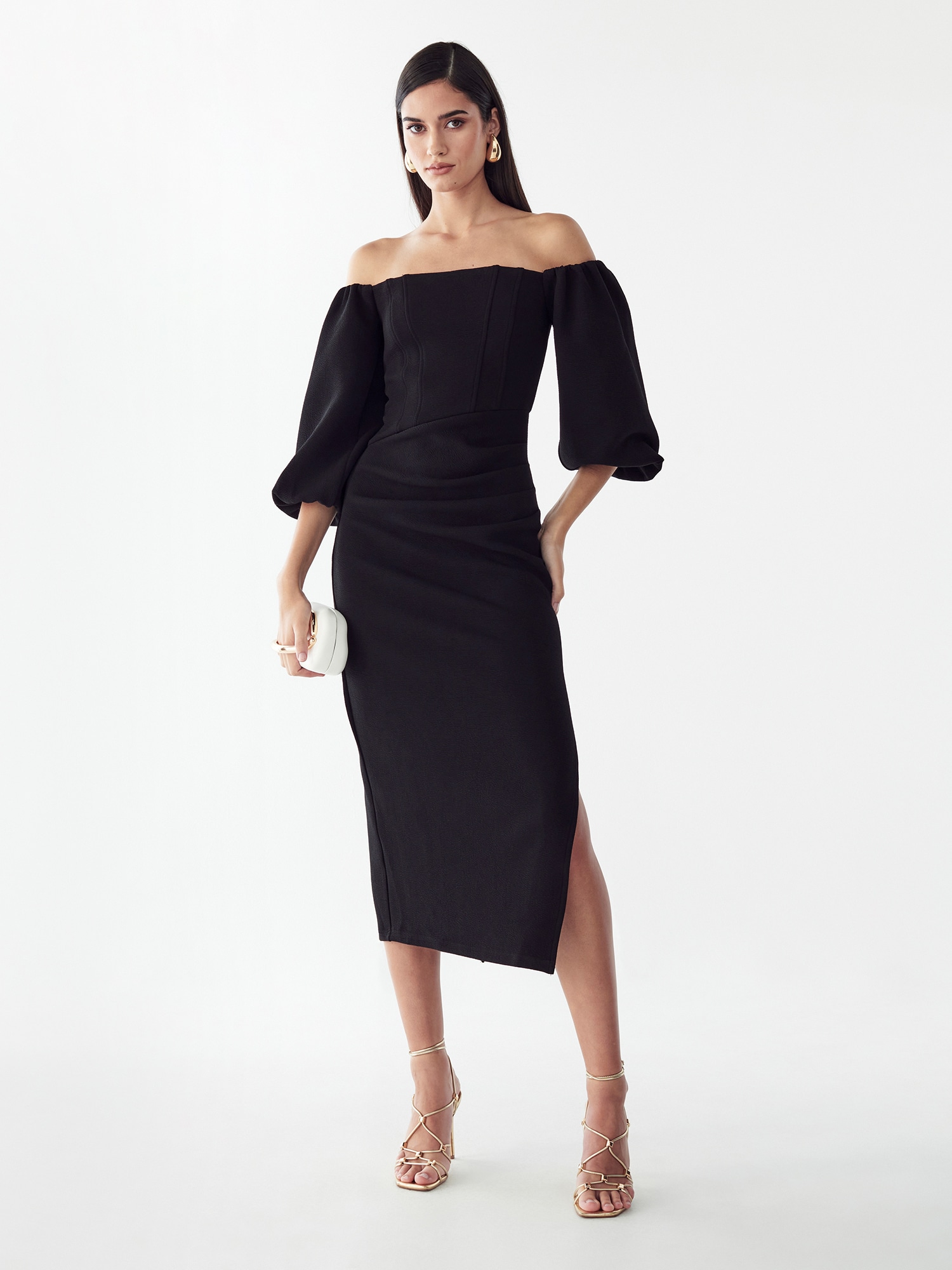 BWLDR Rochie 'Novaleigh'  negru
