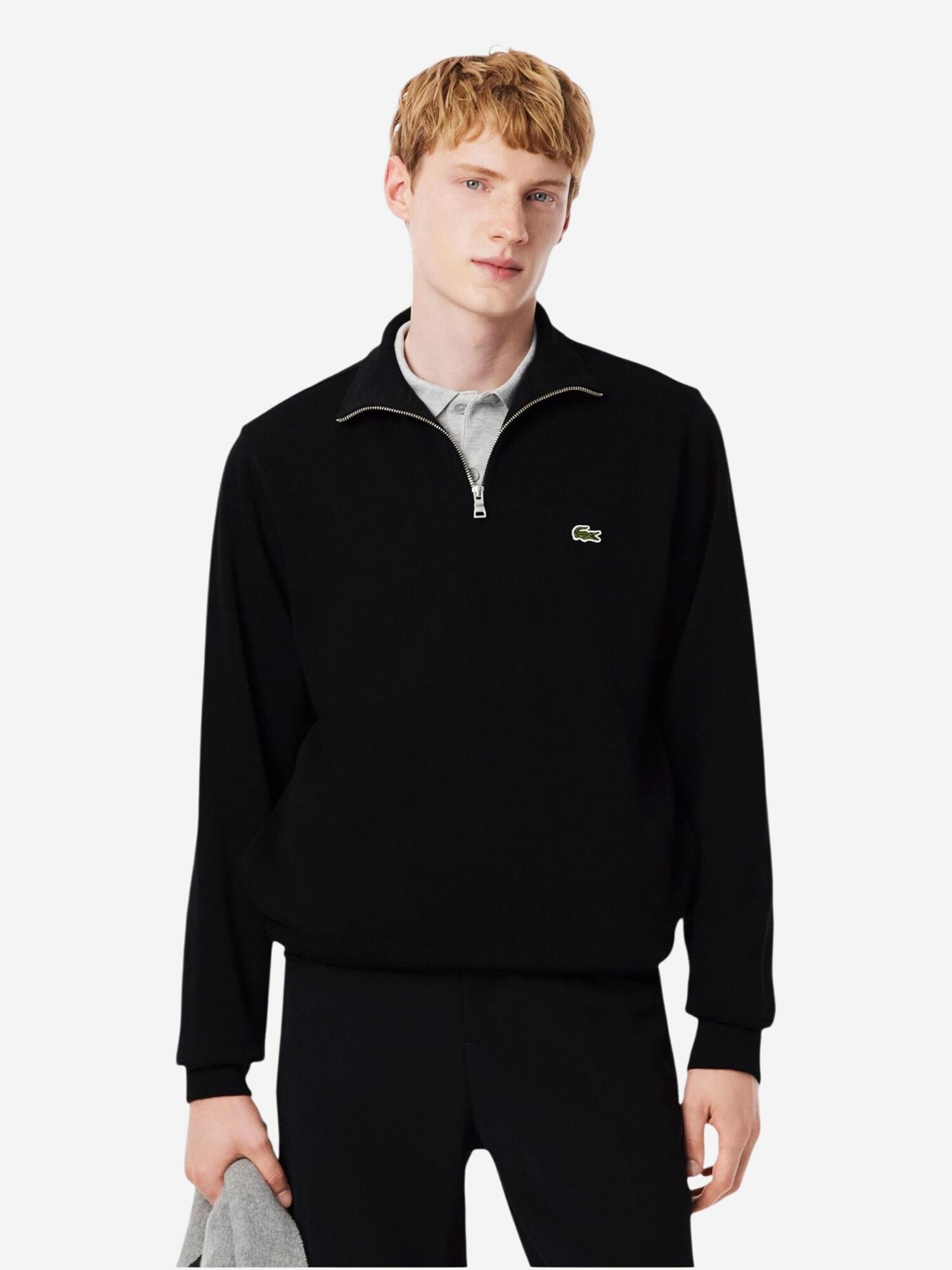 LACOSTE Jersey 'SH1927-00' negro – imagen 2