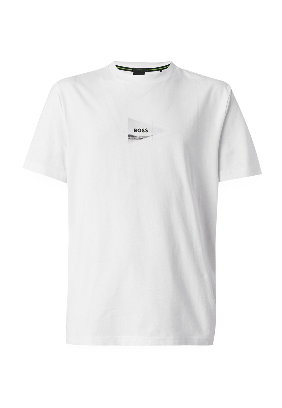 T-shirt 'Network Photo' ljusgrå / svart