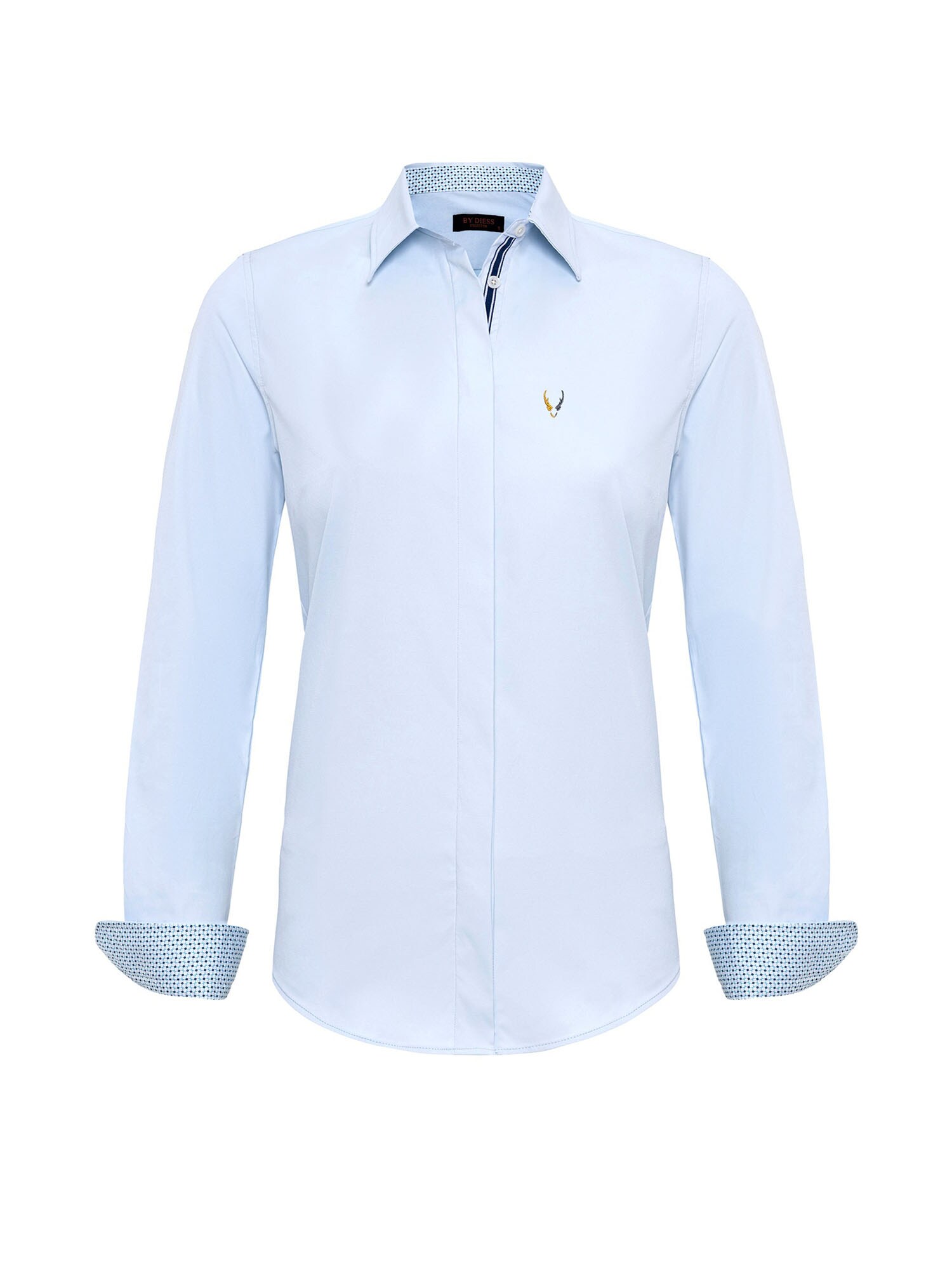 By Diess Collection Blúz  kék / világoskék akciós termékkép 1