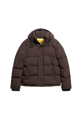 Superdry Winterjas ‘Everest’ Donkerbruin