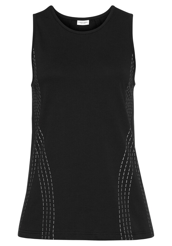 LASCANA ACTIVE, Sport top, fekete, 5 kép a 5 közül
