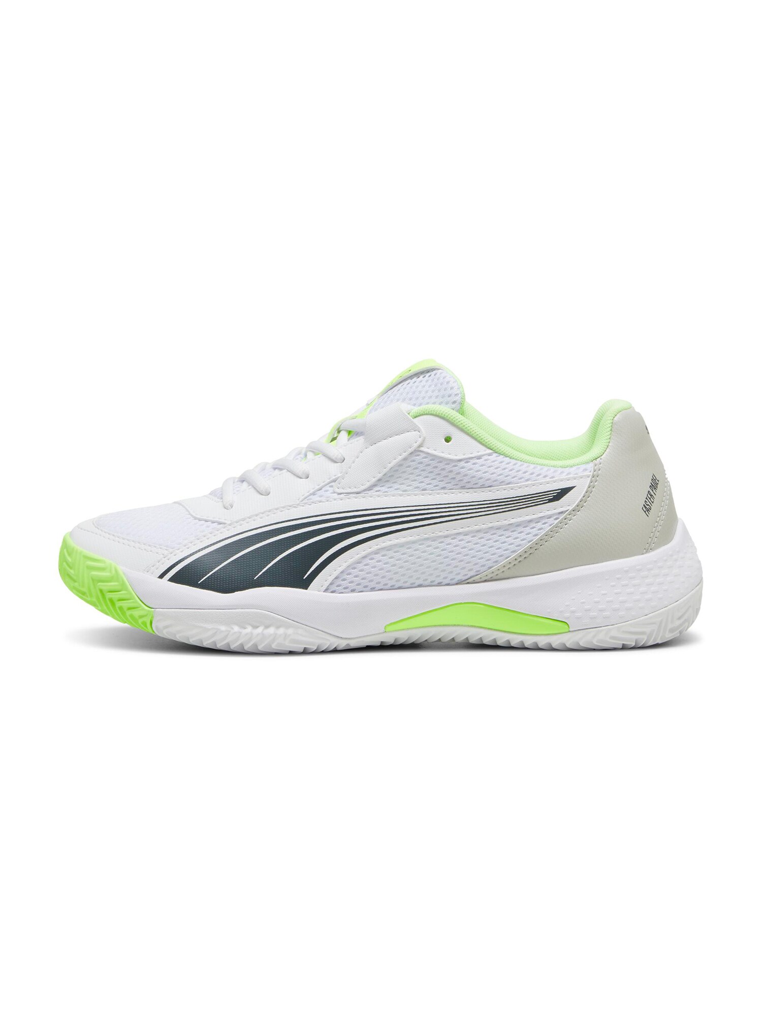 PUMA Športová obuv 'Nova Court'  kiwi / čierna / biela