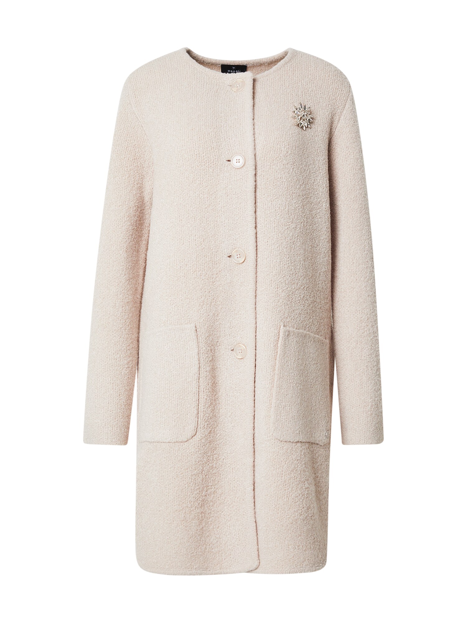 monari Palton tricotat  maro deschis