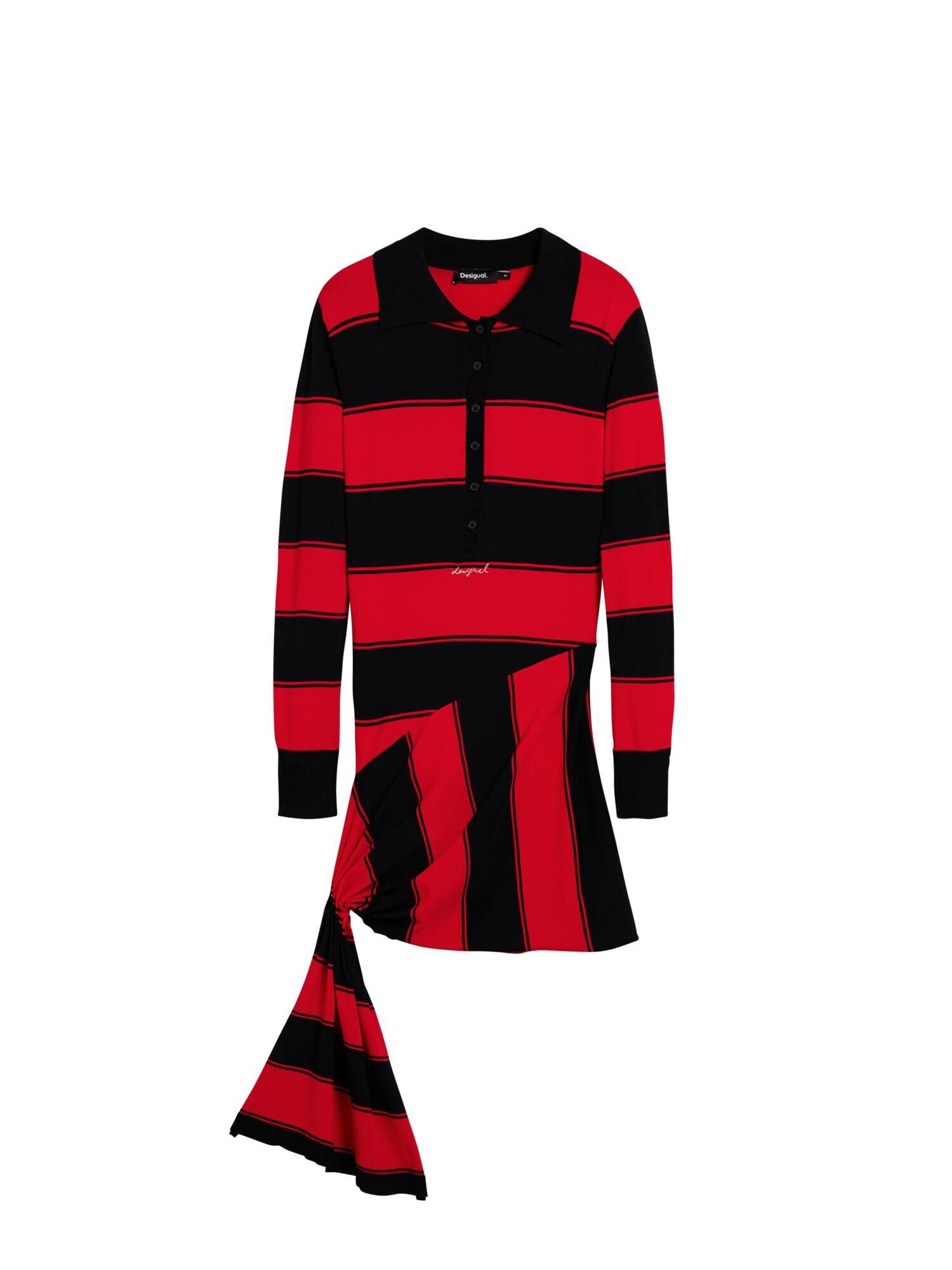 Desigual Rochie  roșu / negru