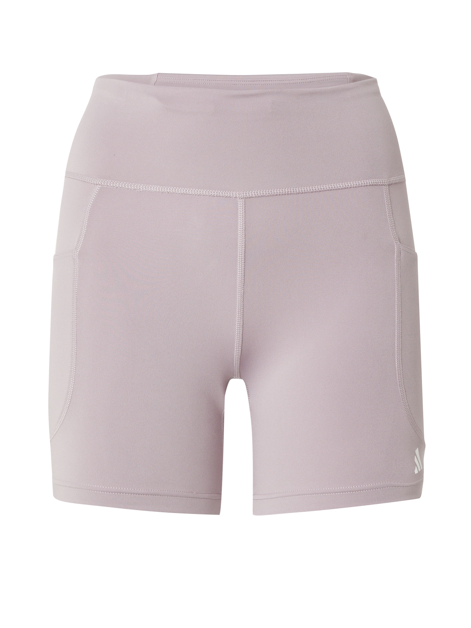 ADIDAS PERFORMANCE Sportinės kelnės 'DailyRun' rausvai violetinė spalva / balta