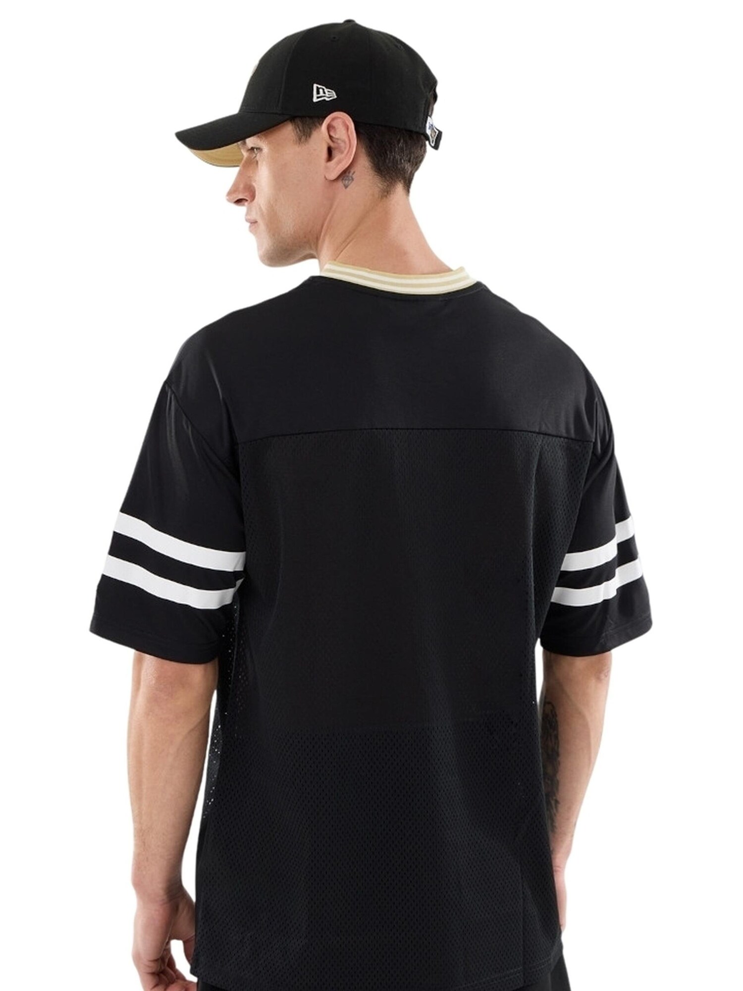 NEW ERA Camiseta 'Camiseta new era negra saints nos nfl mesh tee'  negro – imagen 2