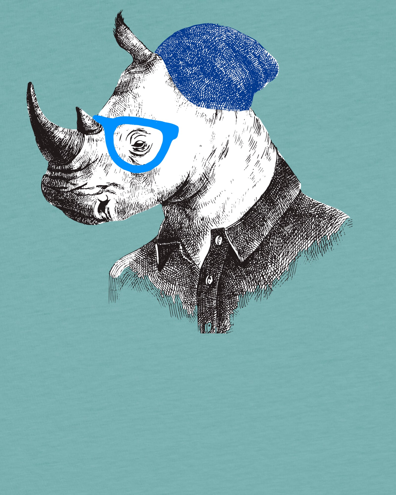 Thumbnail - T-Shirt 'Nashorn'
