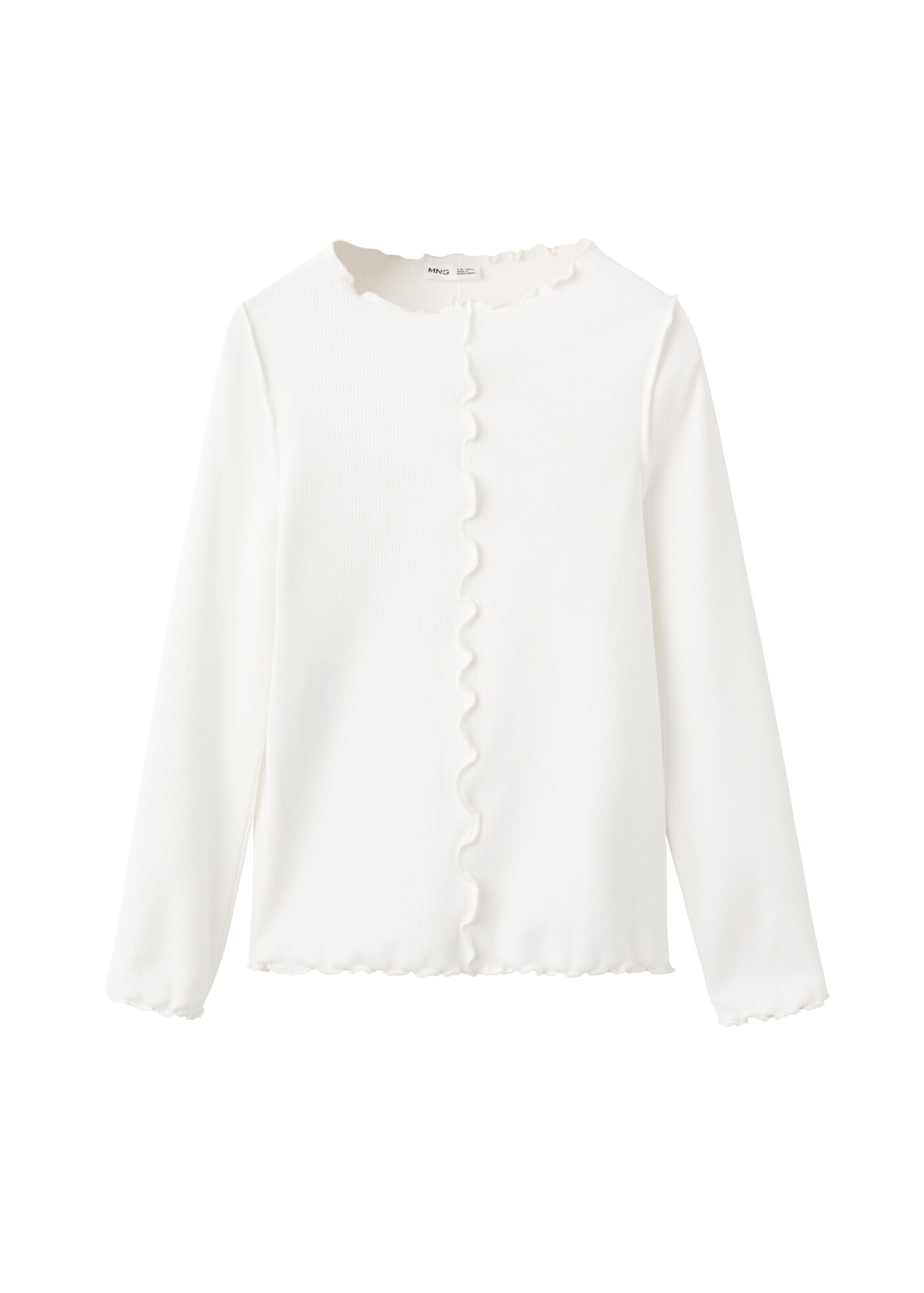 MANGO KIDS Tricou NERVIO alb