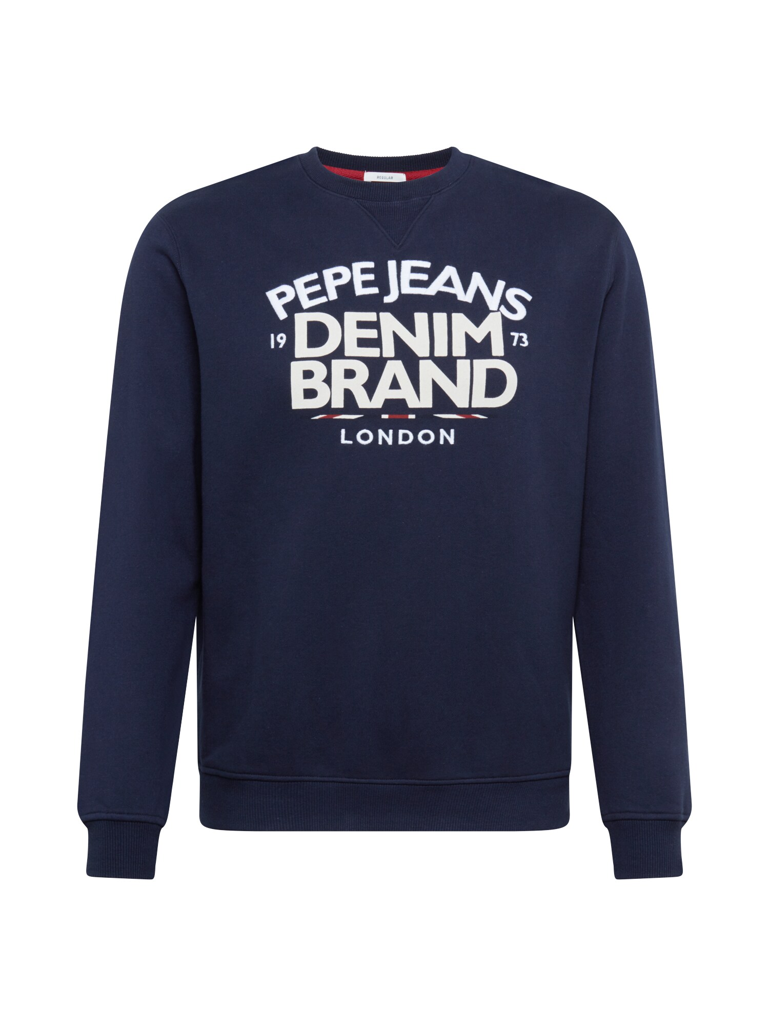 Pepe Jeans Megztinis be užsegimo 'HARRISON'  tamsiai mėlyna / balta / raudona