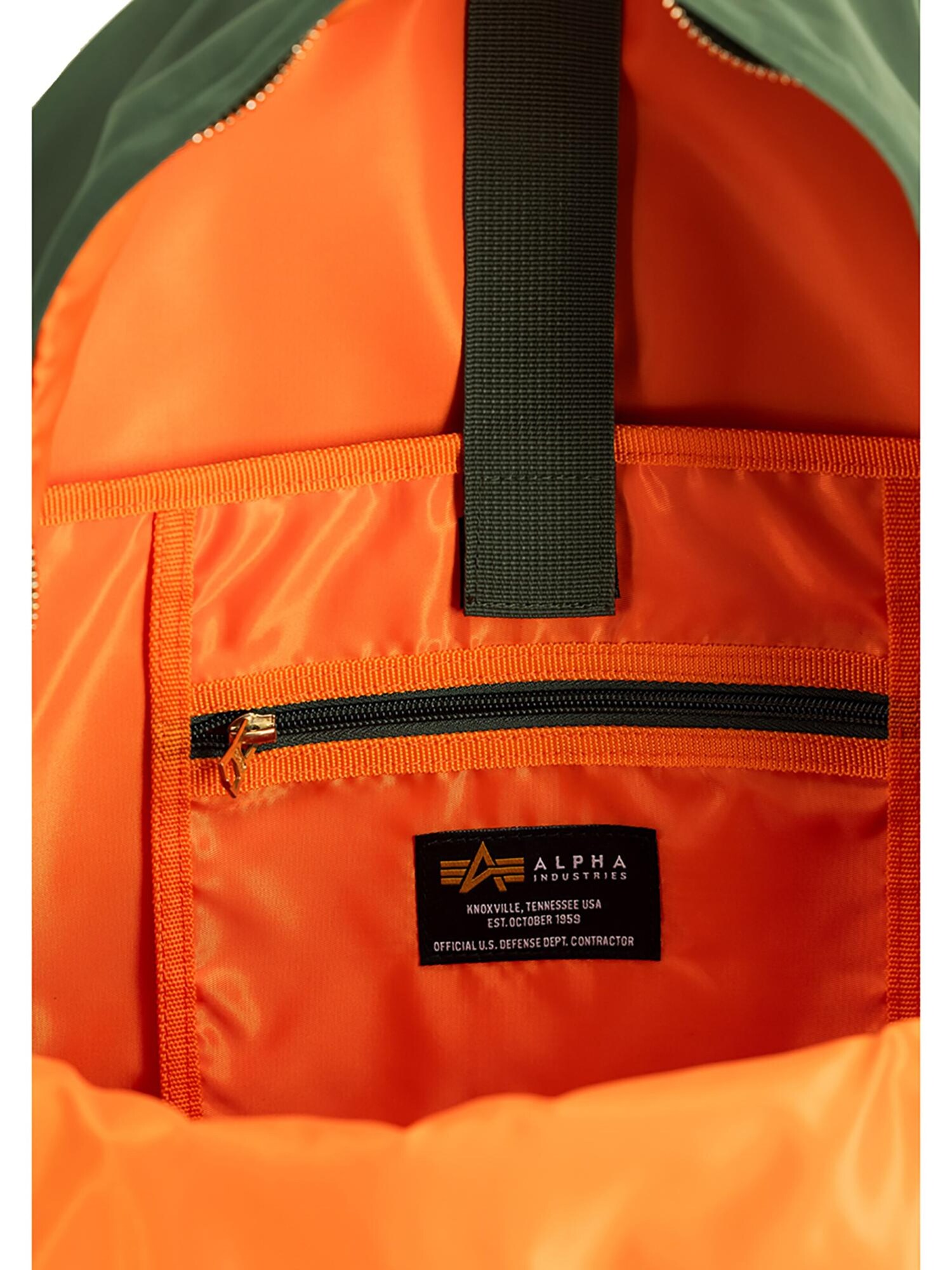 ALPHA INDUSTRIES Mochila 'Crew' verde – imagen 2