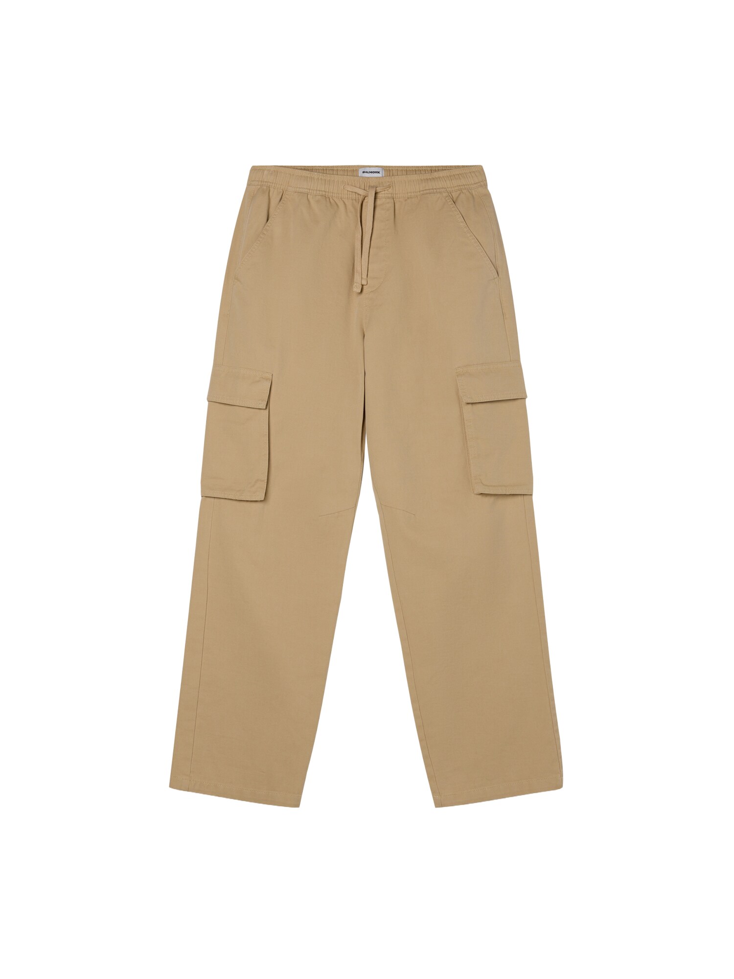 BALMOHK Pantaloni cu buzunare  maro cămilă