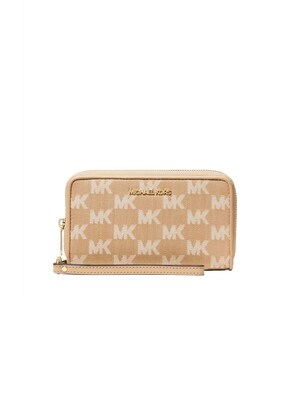 Michael Kors Cartera 'Lg Flat Mf Phn Case'  camelo