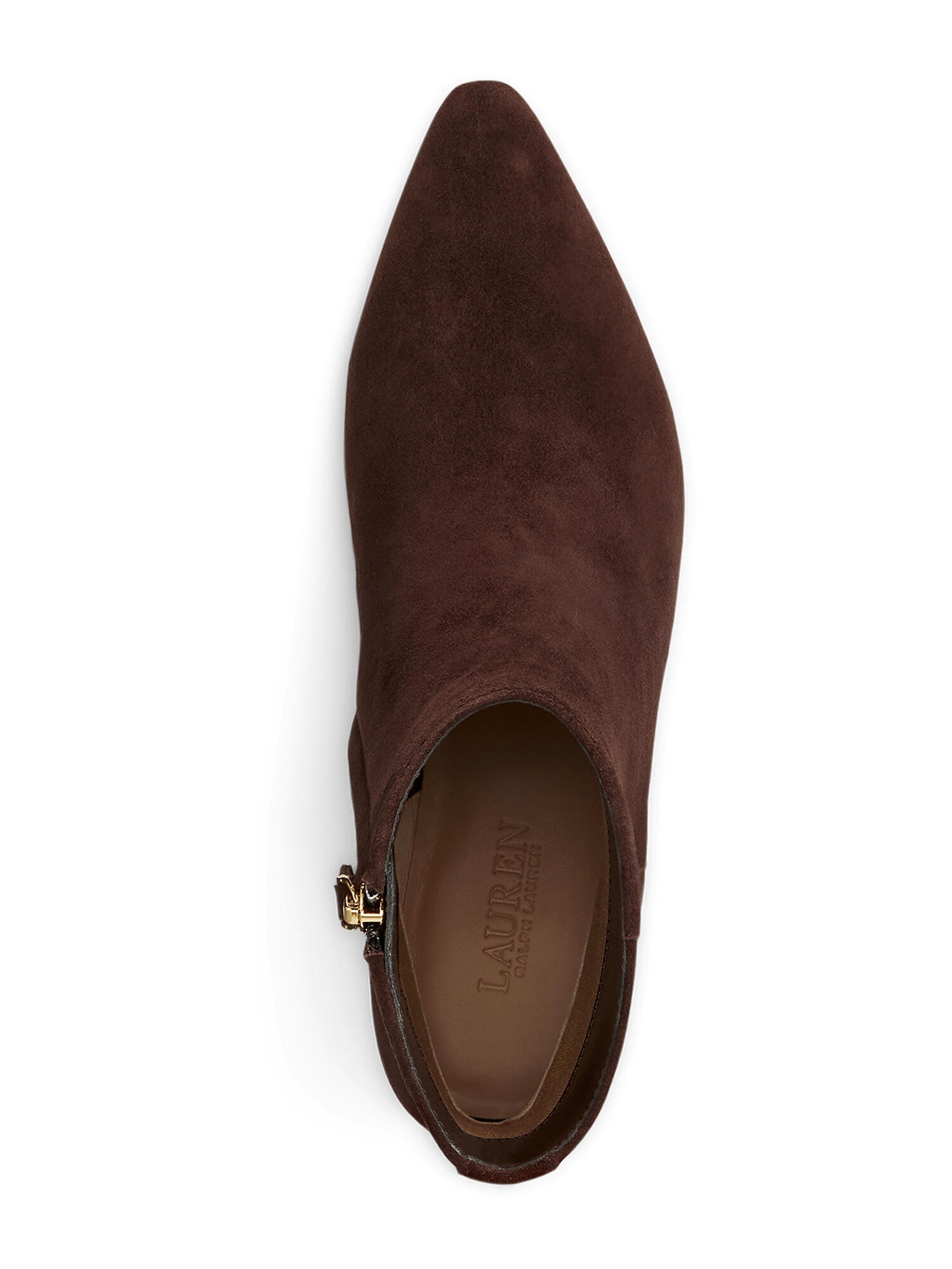Lauren Ralph Lauren Botas de tobillo 'FRNCSA' chocolate – imagen 3