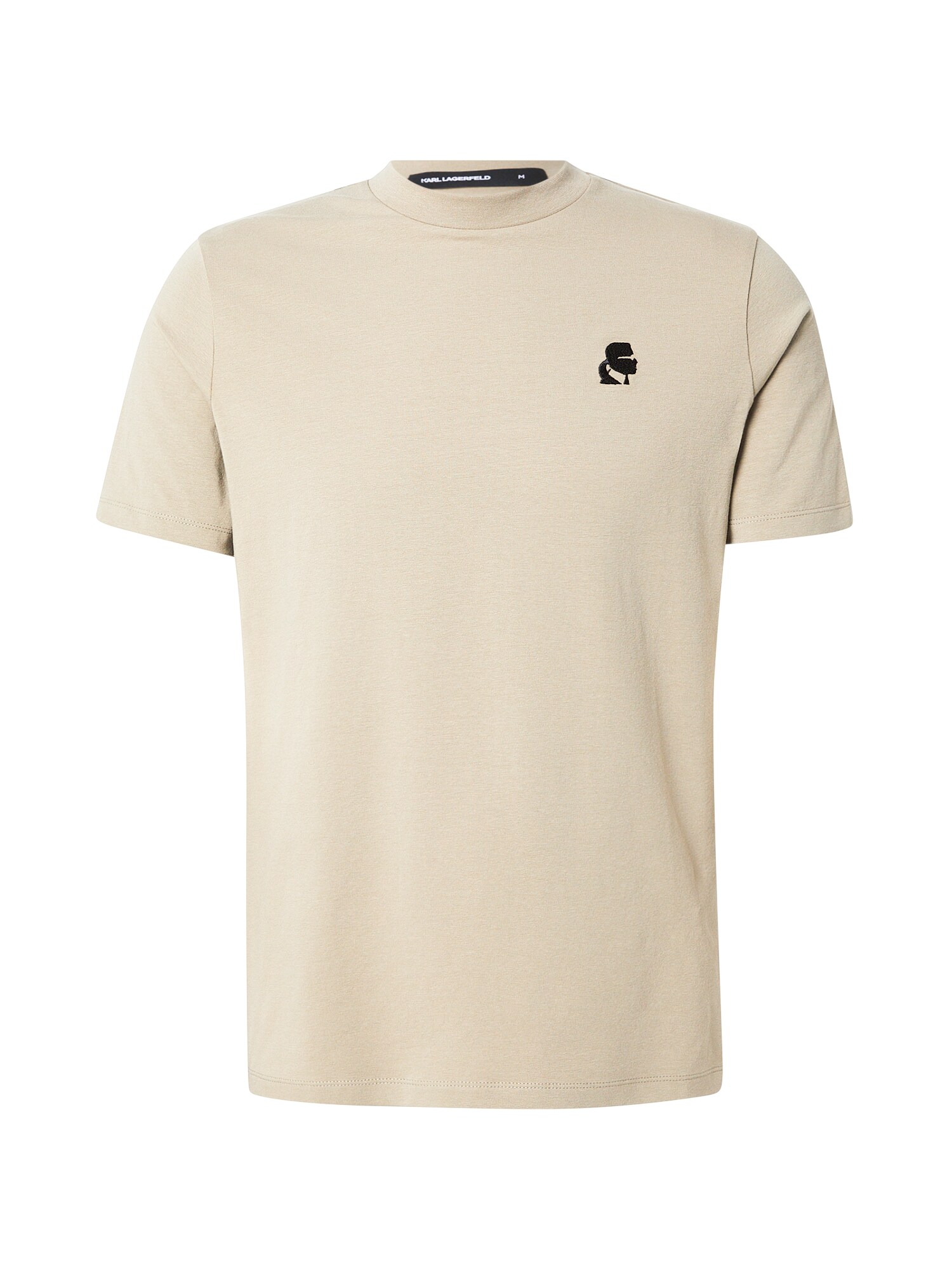 Karl Lagerfeld Tricou  crem / negru