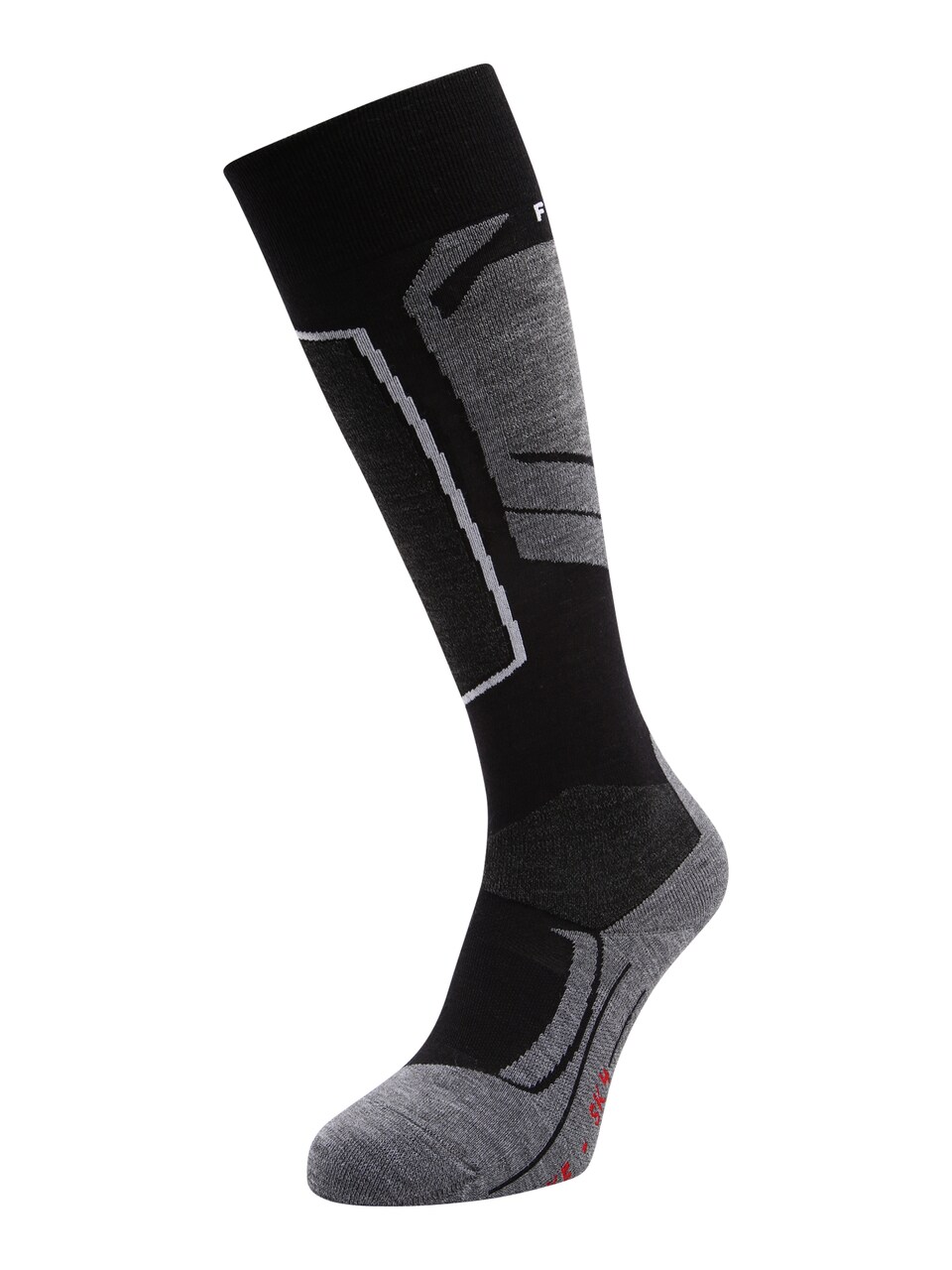 Sportsockor ljusgrå / svart