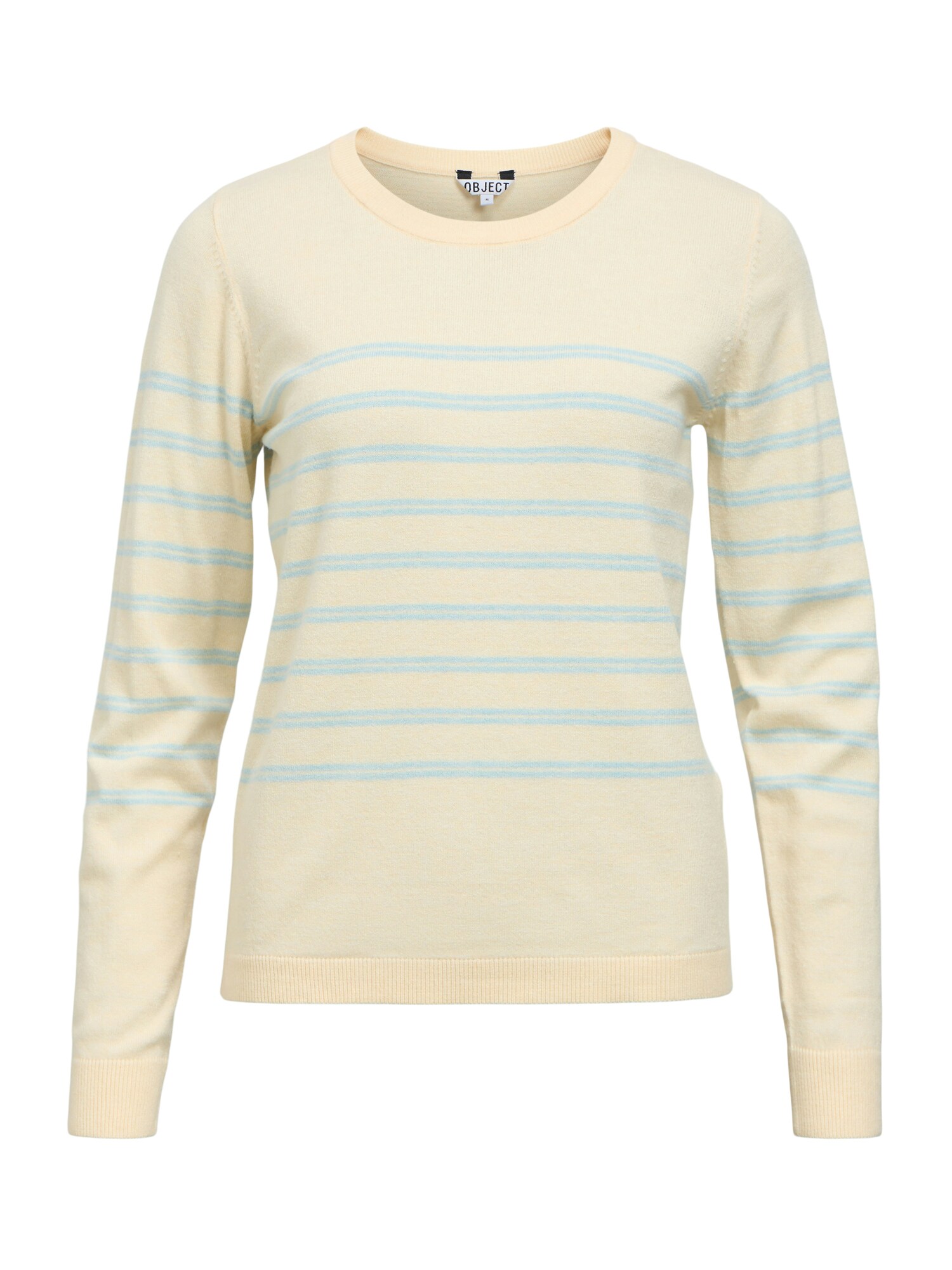 OBJECT Pulover OBJTHESS  crem / albastru deschis