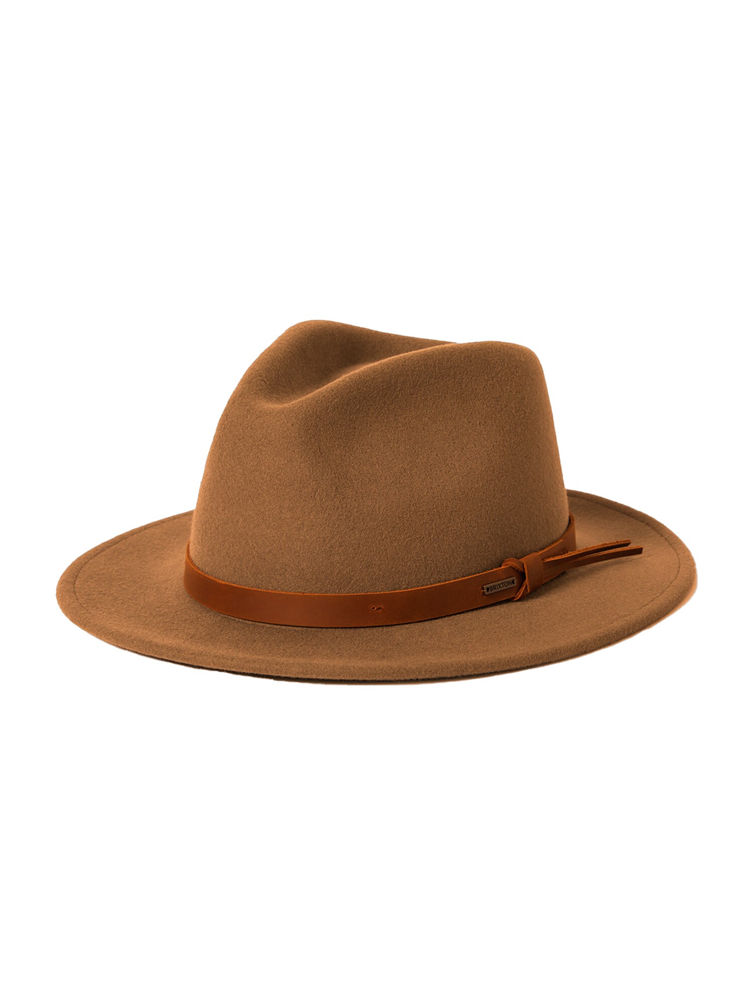 Brixton Pălărie MESSER  maro caramel / maro coniac