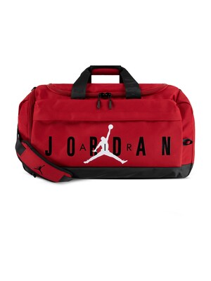 Jordan Bolsa de viaje 'Jam Velocity'  rojo / negro / blanco