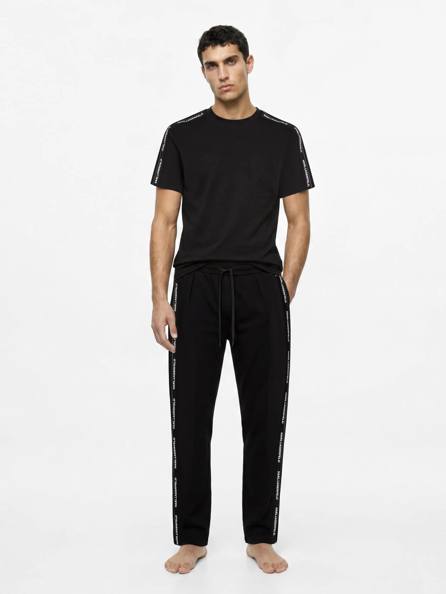 Karl Lagerfeld Camiseta negro / blanco – imagen 119
