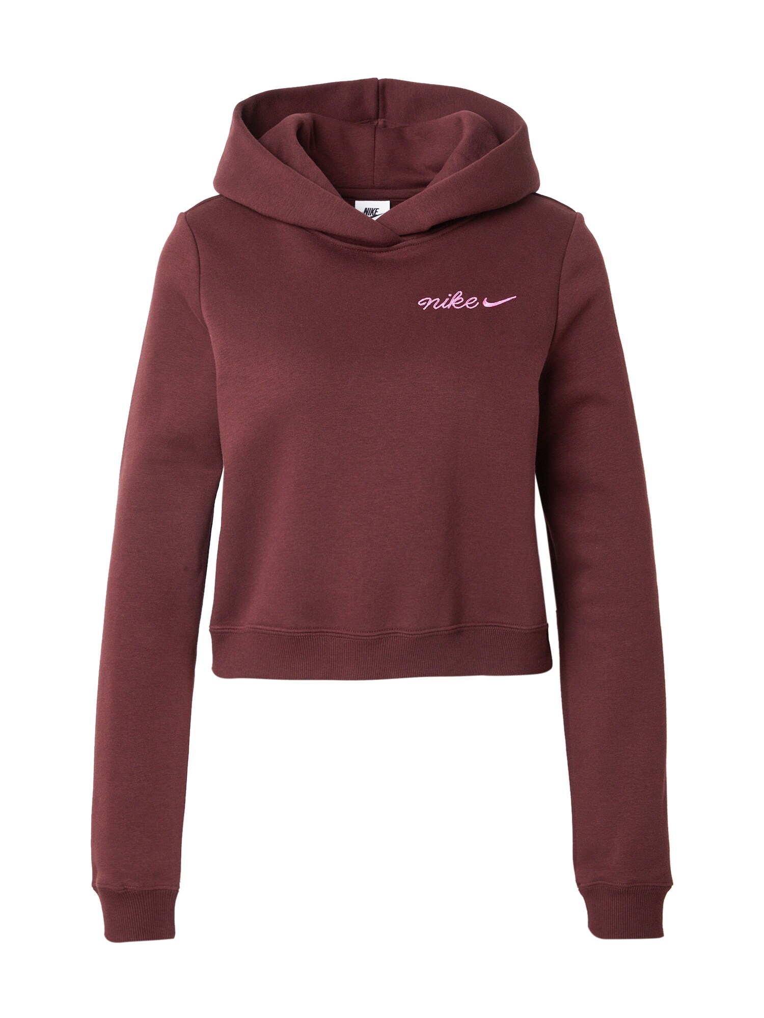 Nike Sportswear Bluză de molton Phoenix Fleece  roz / roșu burgundy
