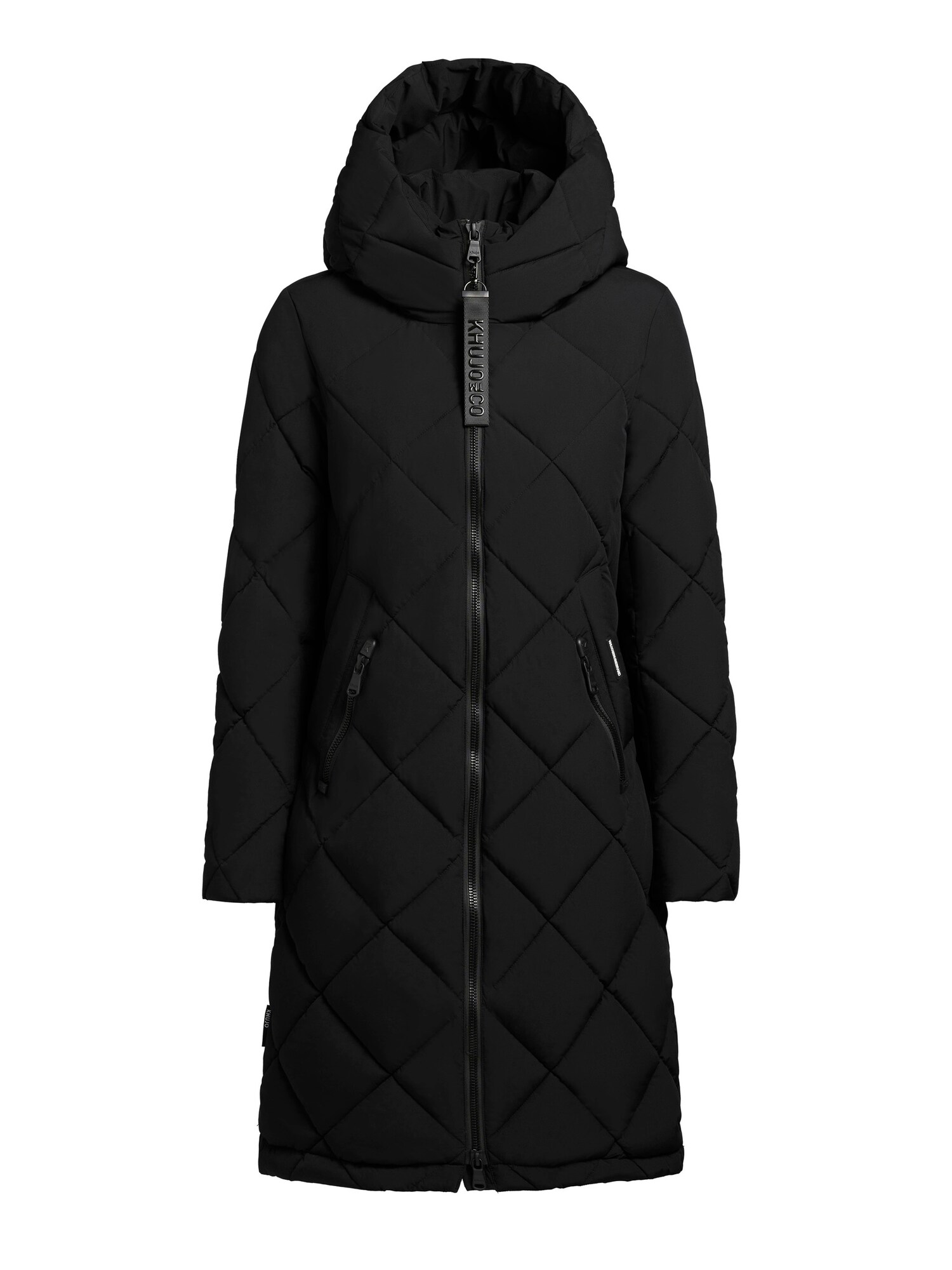 khujo Palton de iarnă  ANTE   negru