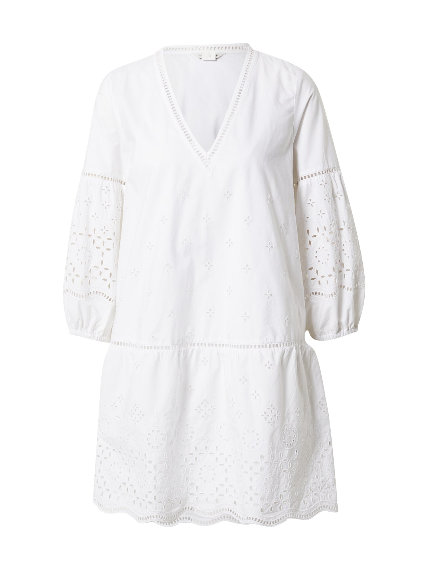 Club Monaco Šaty 'EYELET'  biela